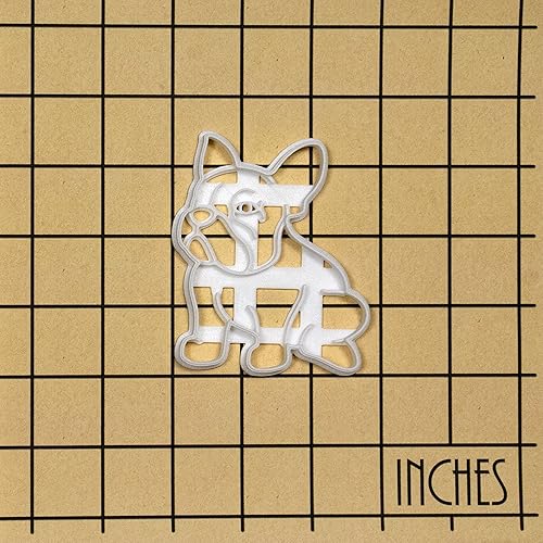 Miniatura 8 de Cortador de galletas Bulldog Francés, 1 pieza - Bakerlogy