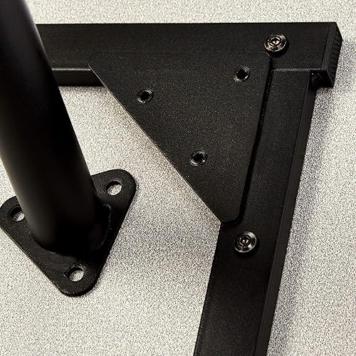 Miniatura 5 de Yaxa Basics Mesa rectangular para niños, patas deslizantes de bolas, altura ajustable de 19-30 pulgadas, parte superior gris/borde negro, 47