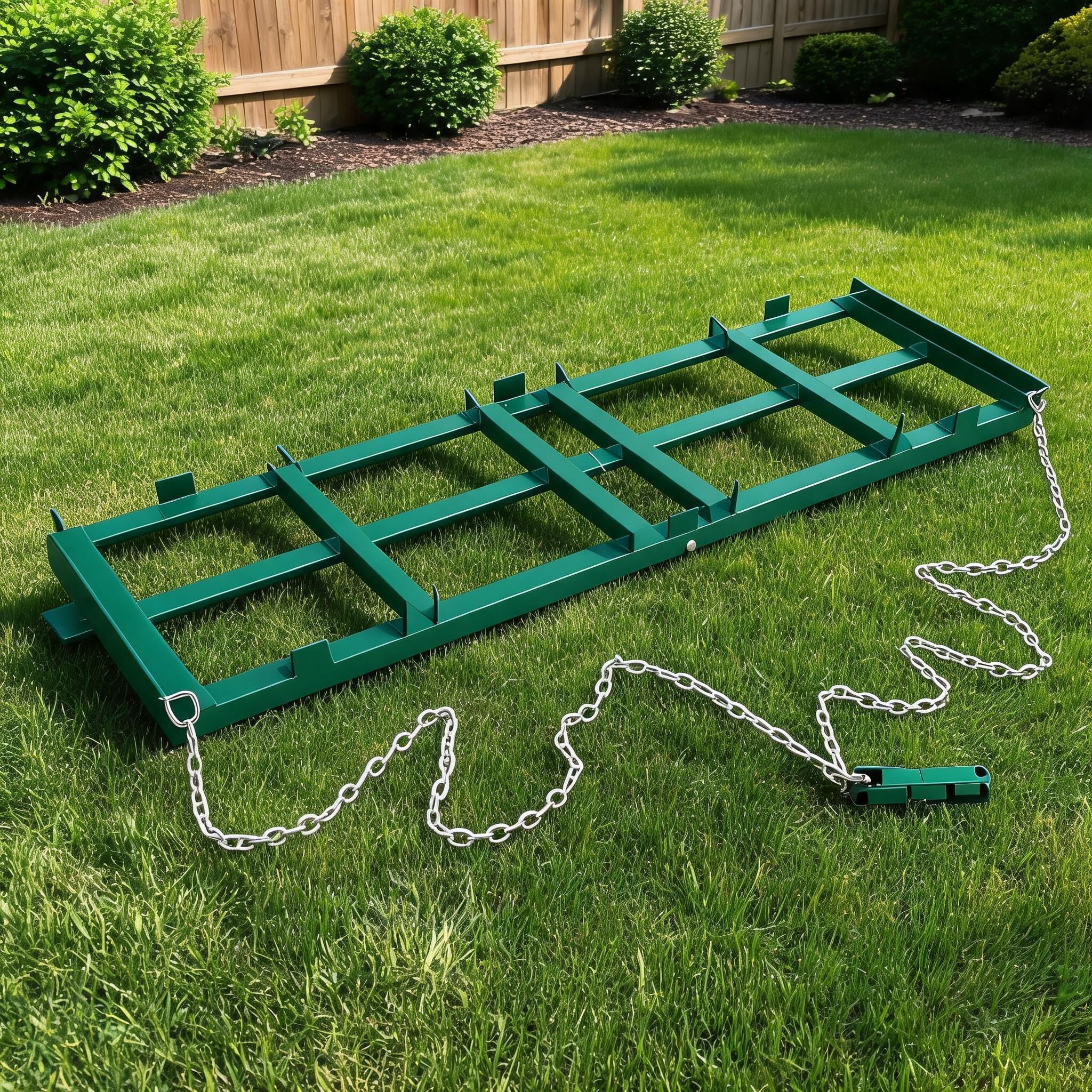 Drag Harrow Driveway Grader, Heavy Duty Tow Behind Driveway Grader