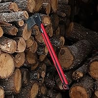 Vista 5 de INTERTOOL Hacha de división de madera de 28 pulgadas - Maul para leña - Divide rondas medianas a grandes - Mango compuesto antideslizante absorbente