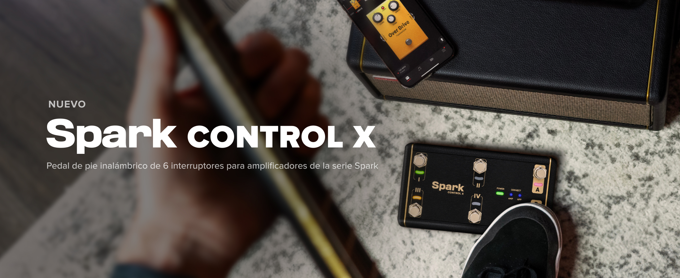 Positive Grid Spark Control X Interruptor de Pedal Inalámbrico
