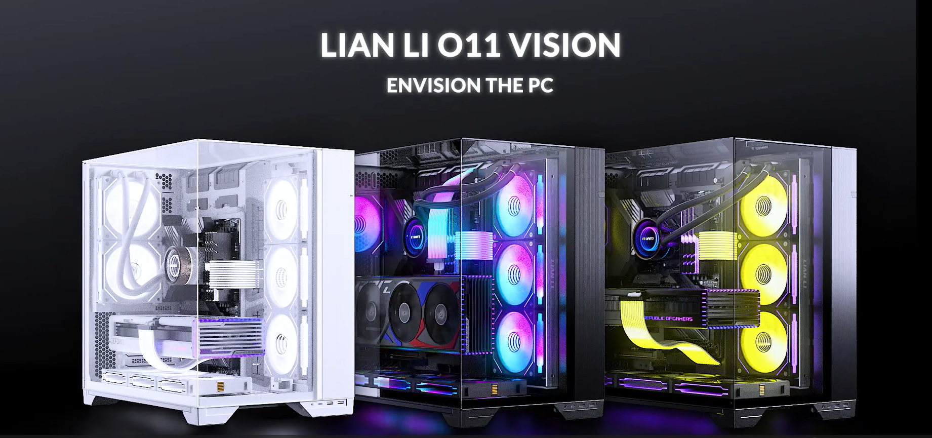 Amazon.com: Lian Li O11 Vision - Triple Tempered Glass Panels