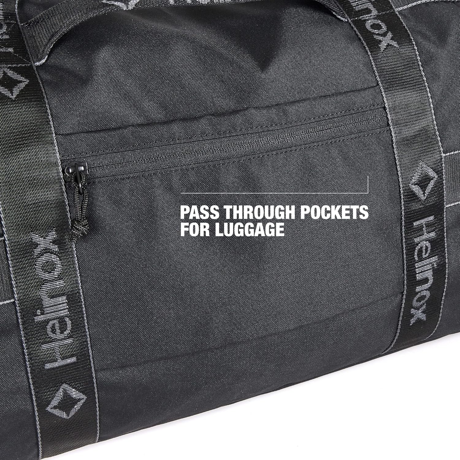 Helinox Classic Duffle Bag, Carry-On Travel Bag, Black