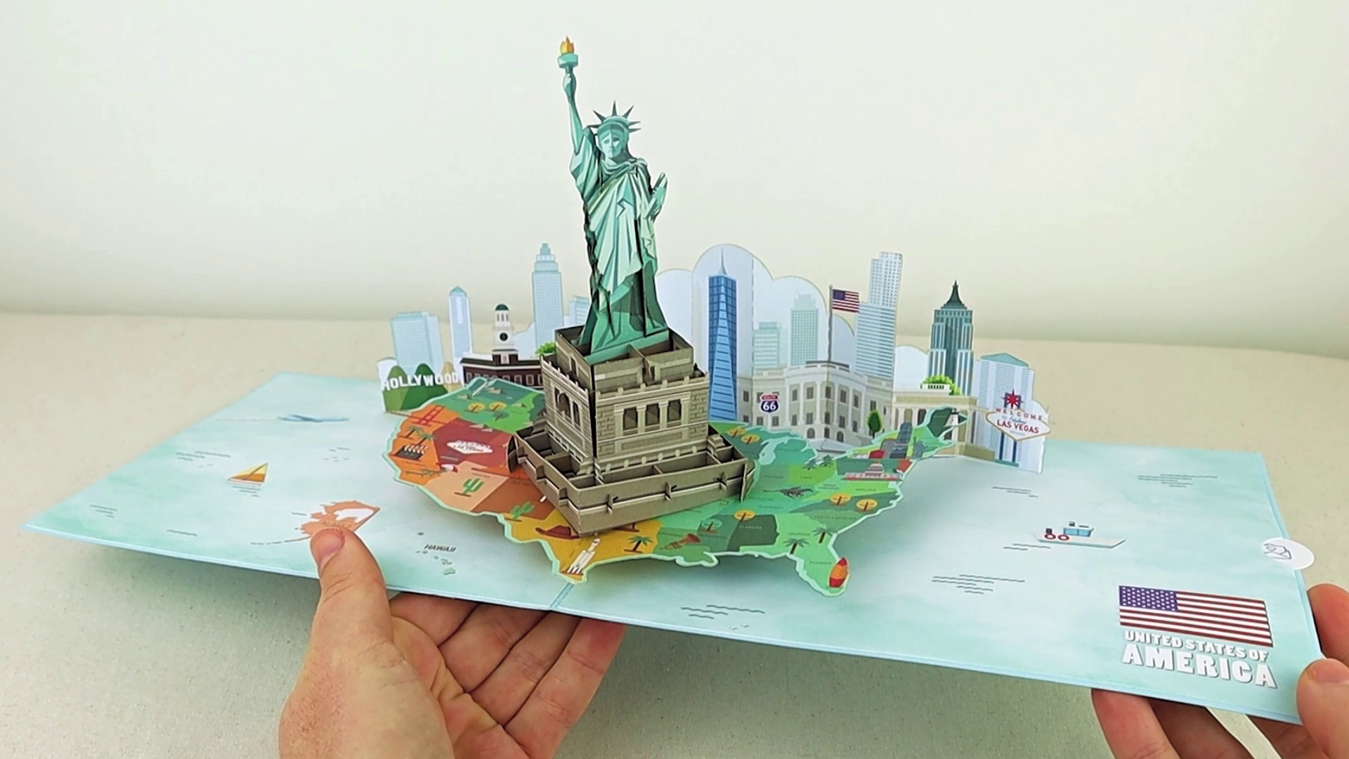 Biglietto Pop-Up 3D Per Pensionamento Militare – USA Navy – Scultura A Cane Con Regalo – Fatto A Mano Con Busta