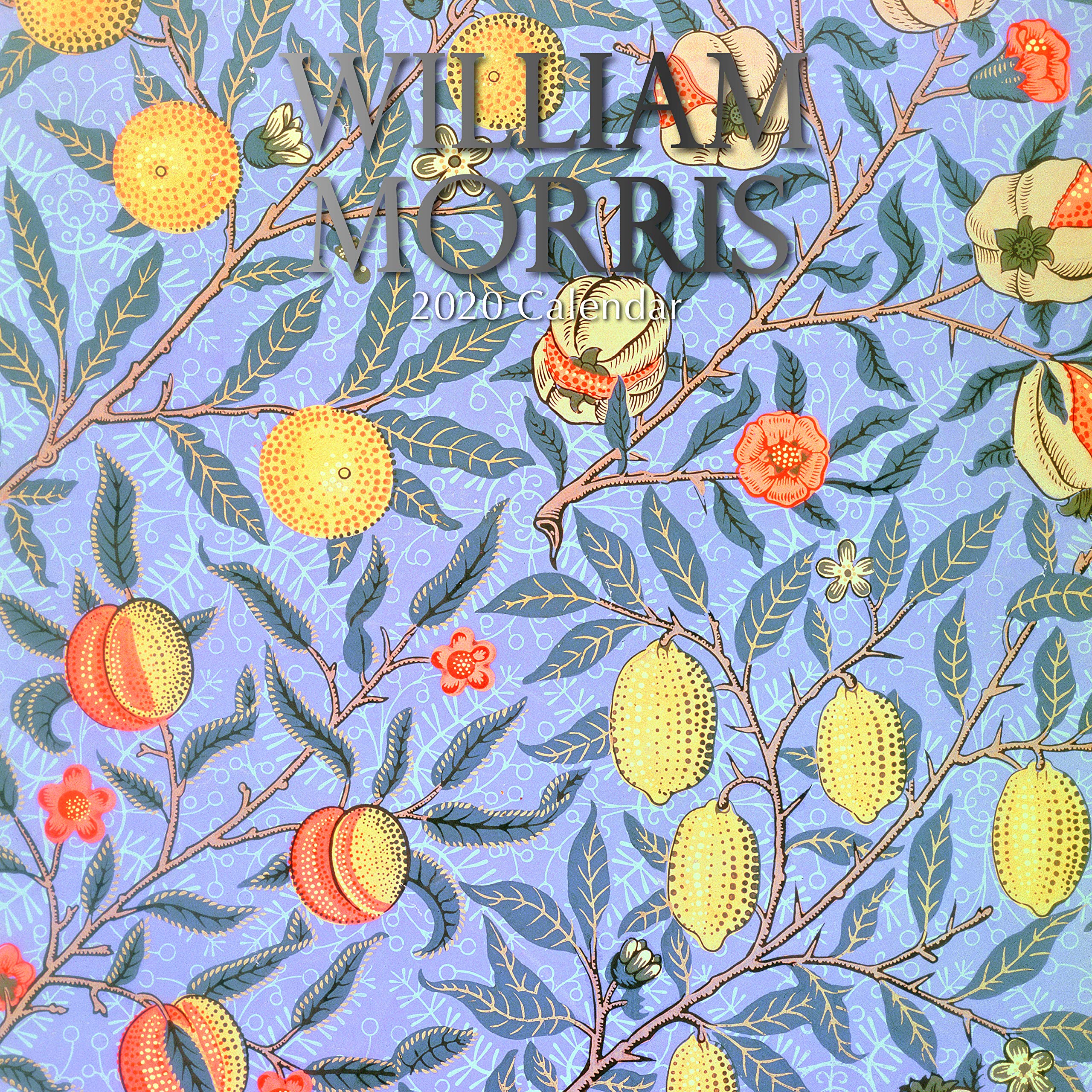 Joyhicare 2020 Wall Calendar - William Morris Art Calendar, 12 x 12 Inch Monthly View, 16-Month, Famous Artists and Artworks Theme, Includes 180 Reminder Stickers