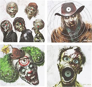 amazon com crosman cpvt5 zombie target 20 count airsoft targets sports outdoors
