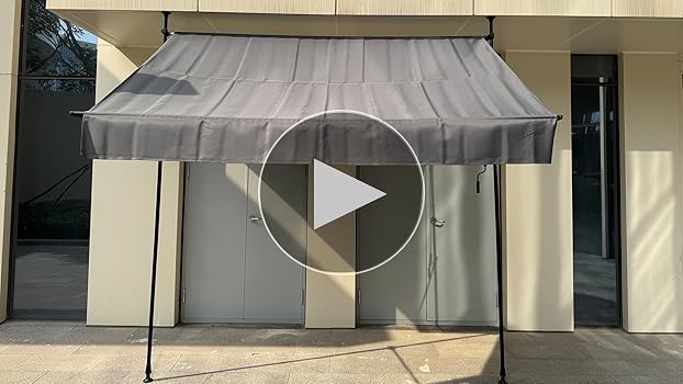 オーニングテント　新品 Amazon | Gguwug オーニングテント 3M 張出 2m日よけシェード