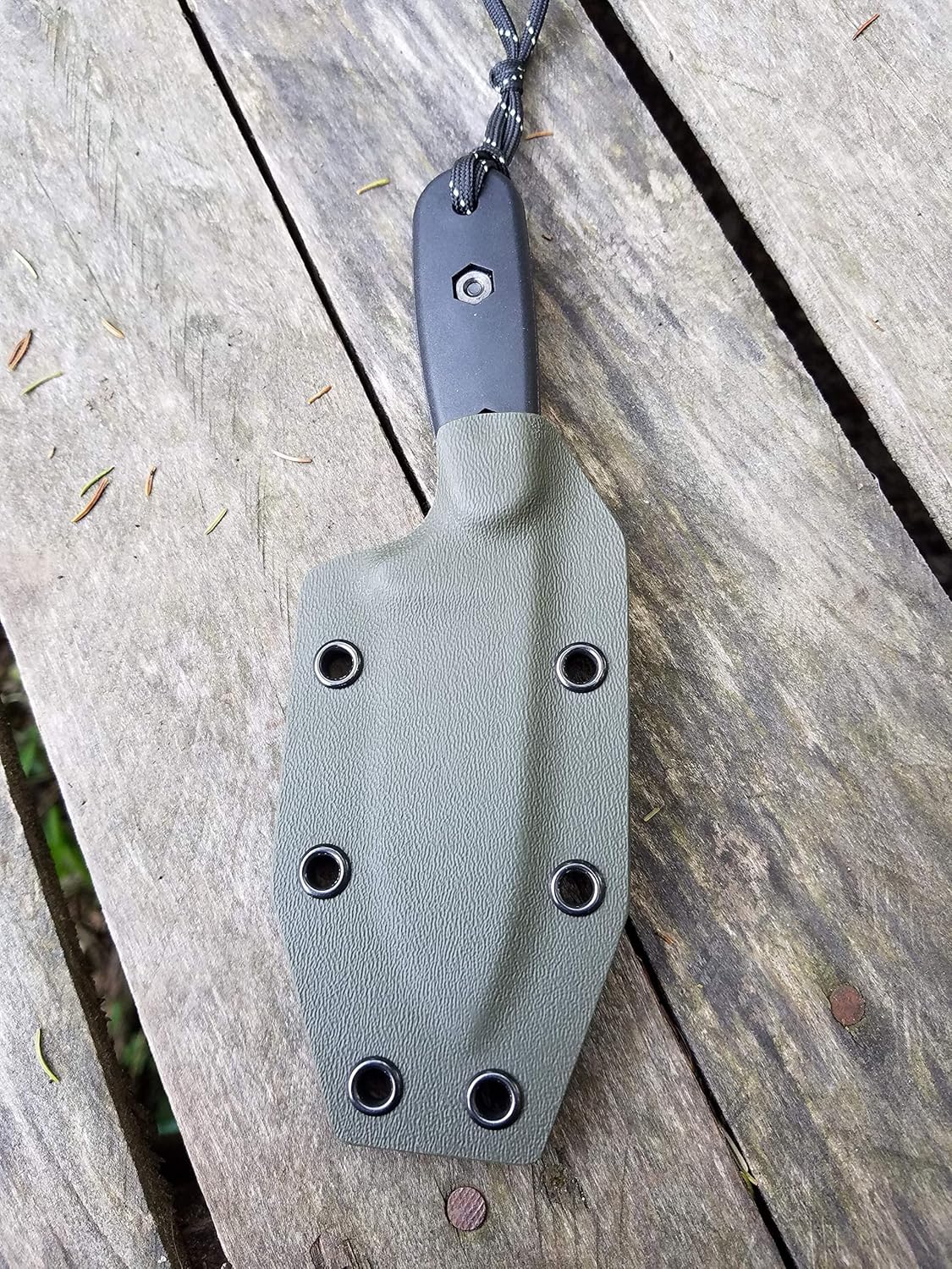 Valhalla Custom Kydex Sheath Ka-Bar Becker BK14 OD Green 2 pc