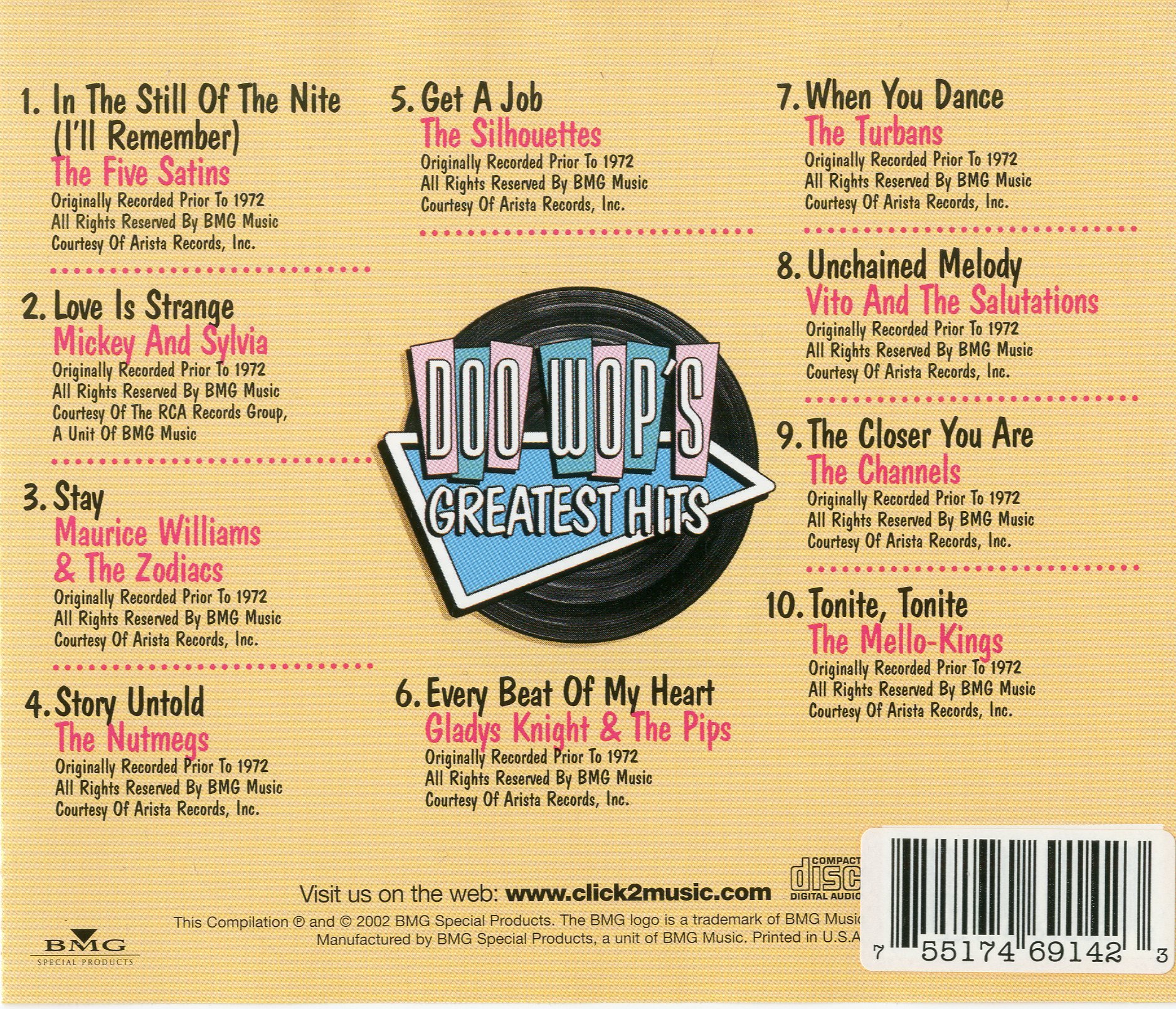 Doo Wop's Greatest Hits