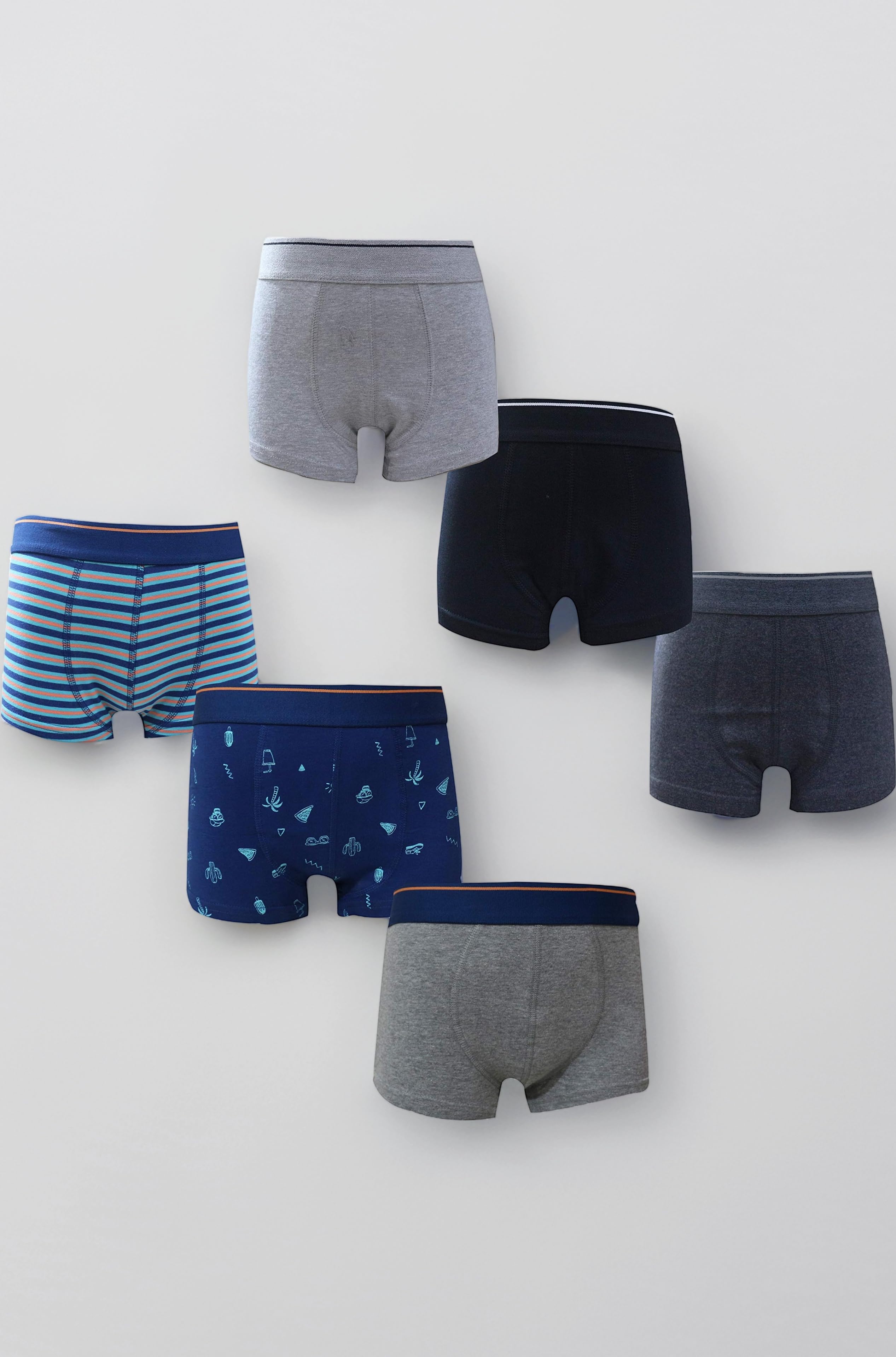 Real Kids Boy's Cotton Briefs (Set of 6)