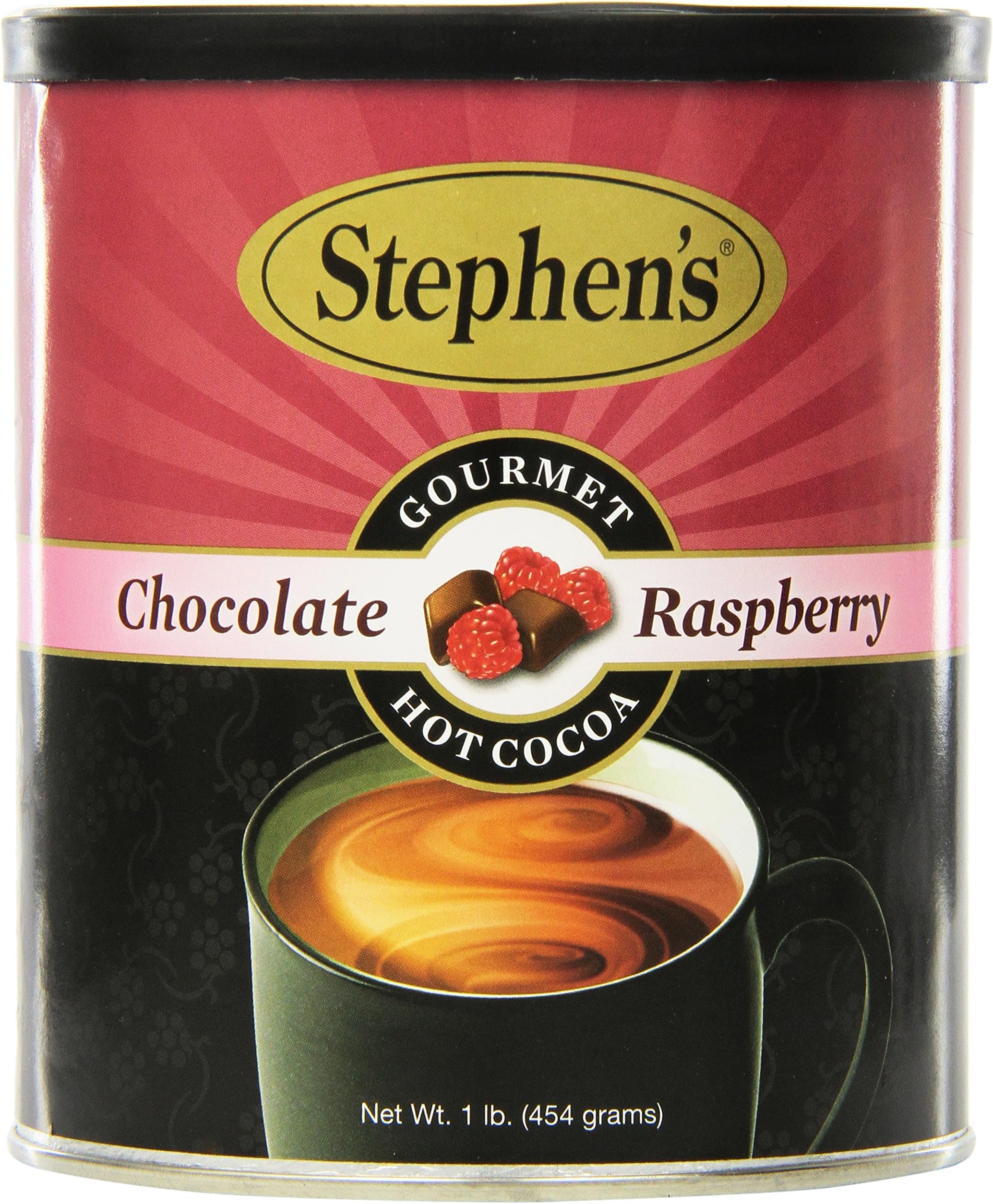 Stephens Gourmet Hot Cocoa, Dark Chocolate (Milk Chocolate, 1 Pound (Pack of 6