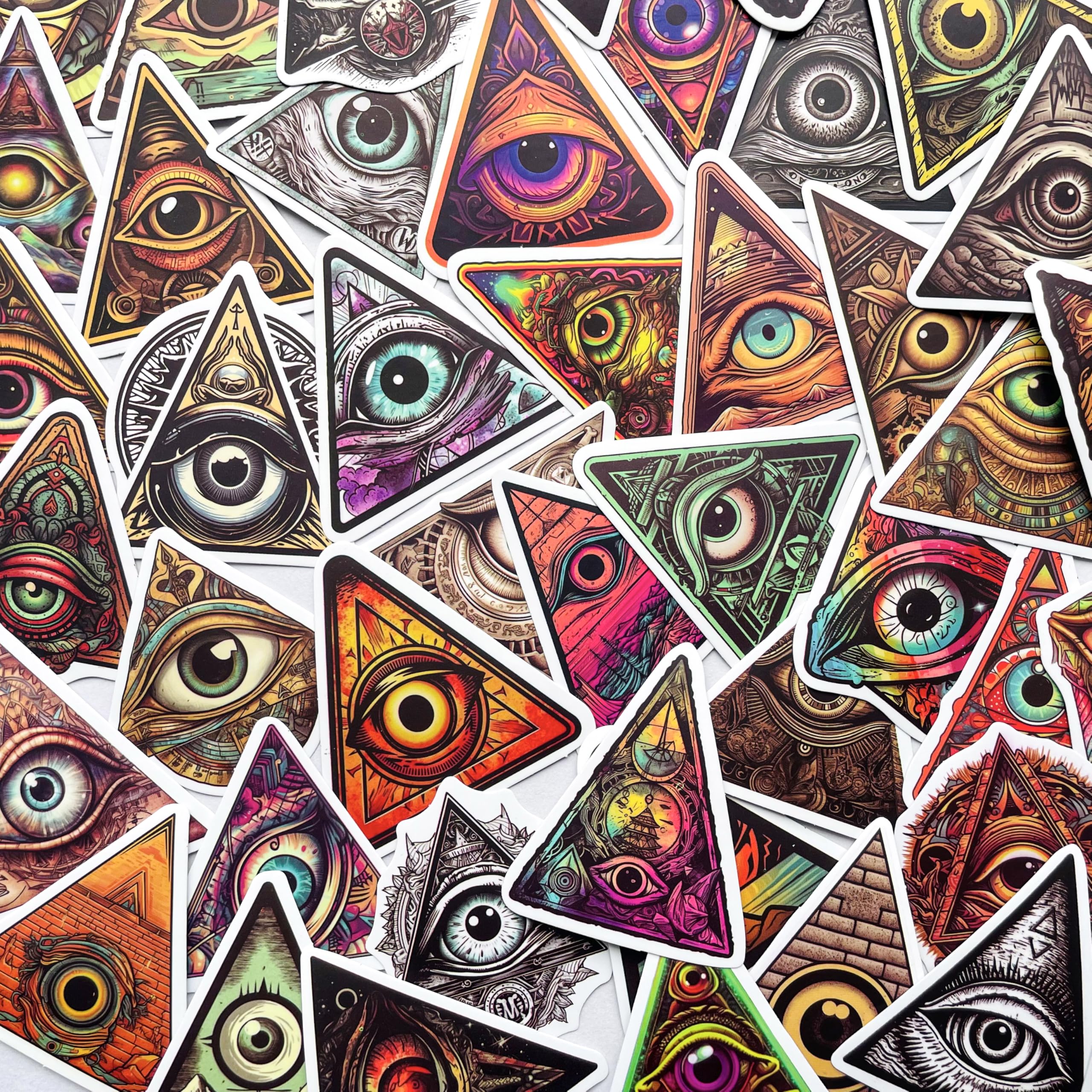 ミュージシャン DISH// TRIANGLE Random ID photo Sticker Amazon.com: Yoksas 50Pcs Eye of Providence Stickers - Waterproof