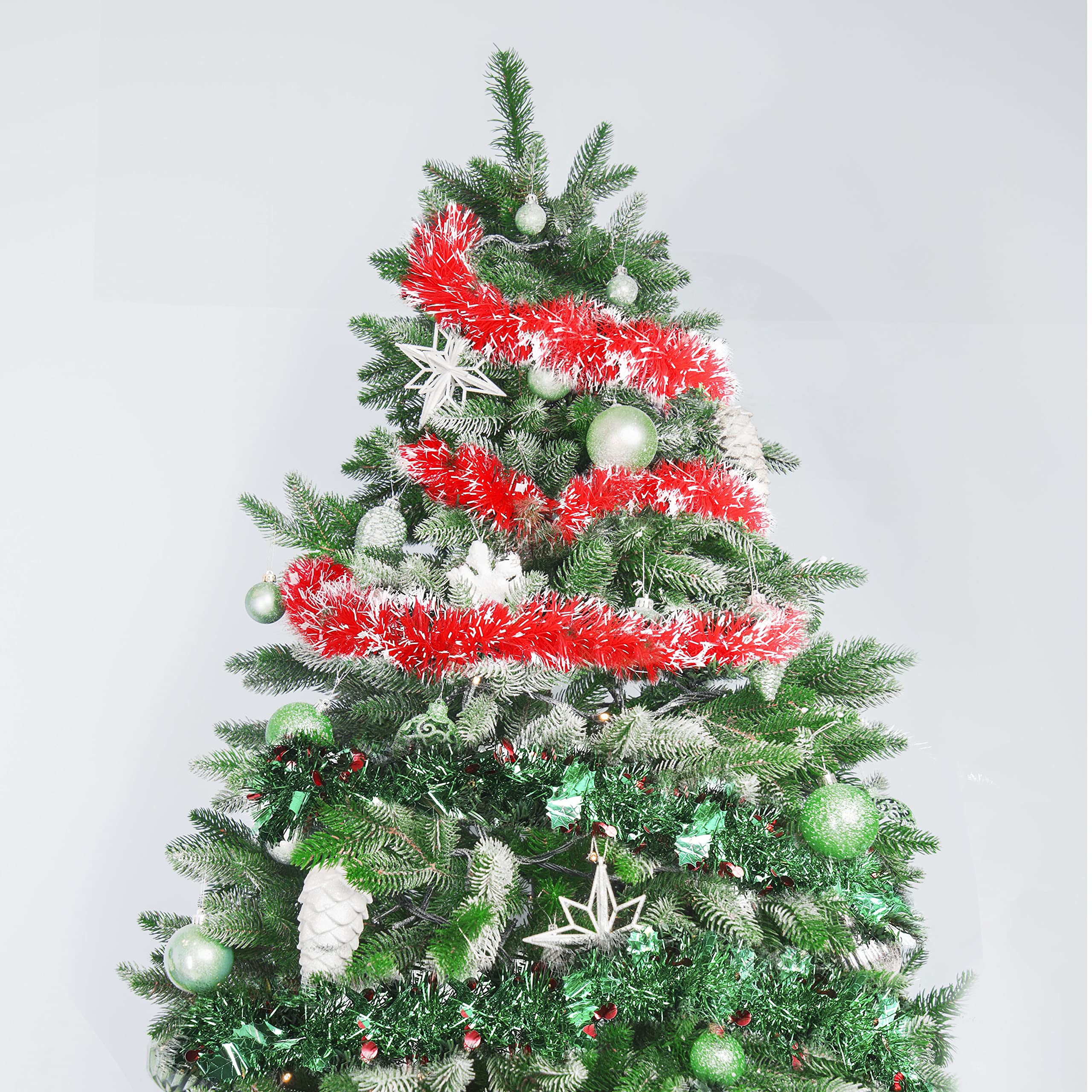 Guirlande De Noël Avec Lumières, Guirlandes De Noël Pré-éclairées Avec