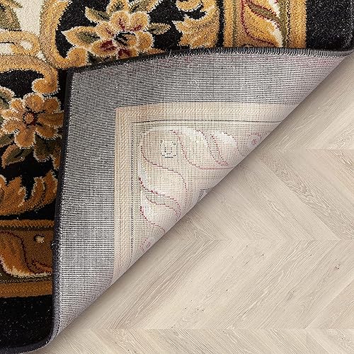 Miniatura 5 de Well Woven Alfombra atemporal Le Petit Palais Red Traditional Area 2 pies 3 pulgadas X 3 pies 11 pulgadas, Polipropileno