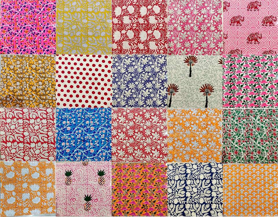 Napkin 100% Cotton Set of 20 Cloth Napkin Decorative Washable Napkins for Gifts, Home, Kitchen, Dining, Cocktail Parties & Camping