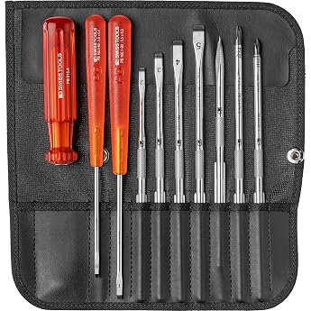 PB Swiss Tools Slotted PH Phillips Awl Screwdriver Set 215.CBB