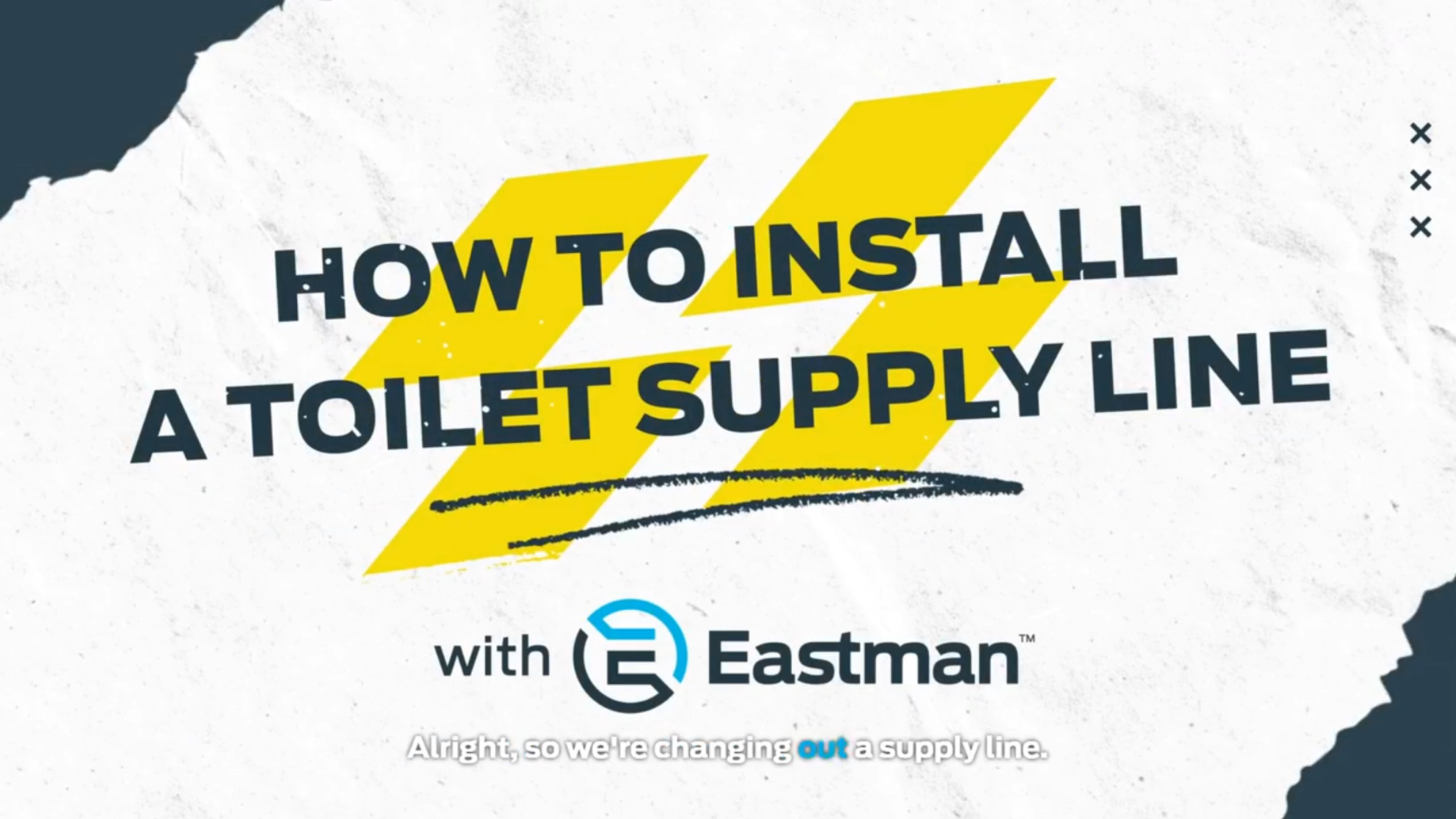 Eastman 12 Inch Steel-Flex Braided Toilet Connector, 7/8 Inch