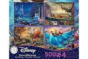 Onward Puzzle Adventure: Thomas Kinkade Disney Dreams Collection Multipack