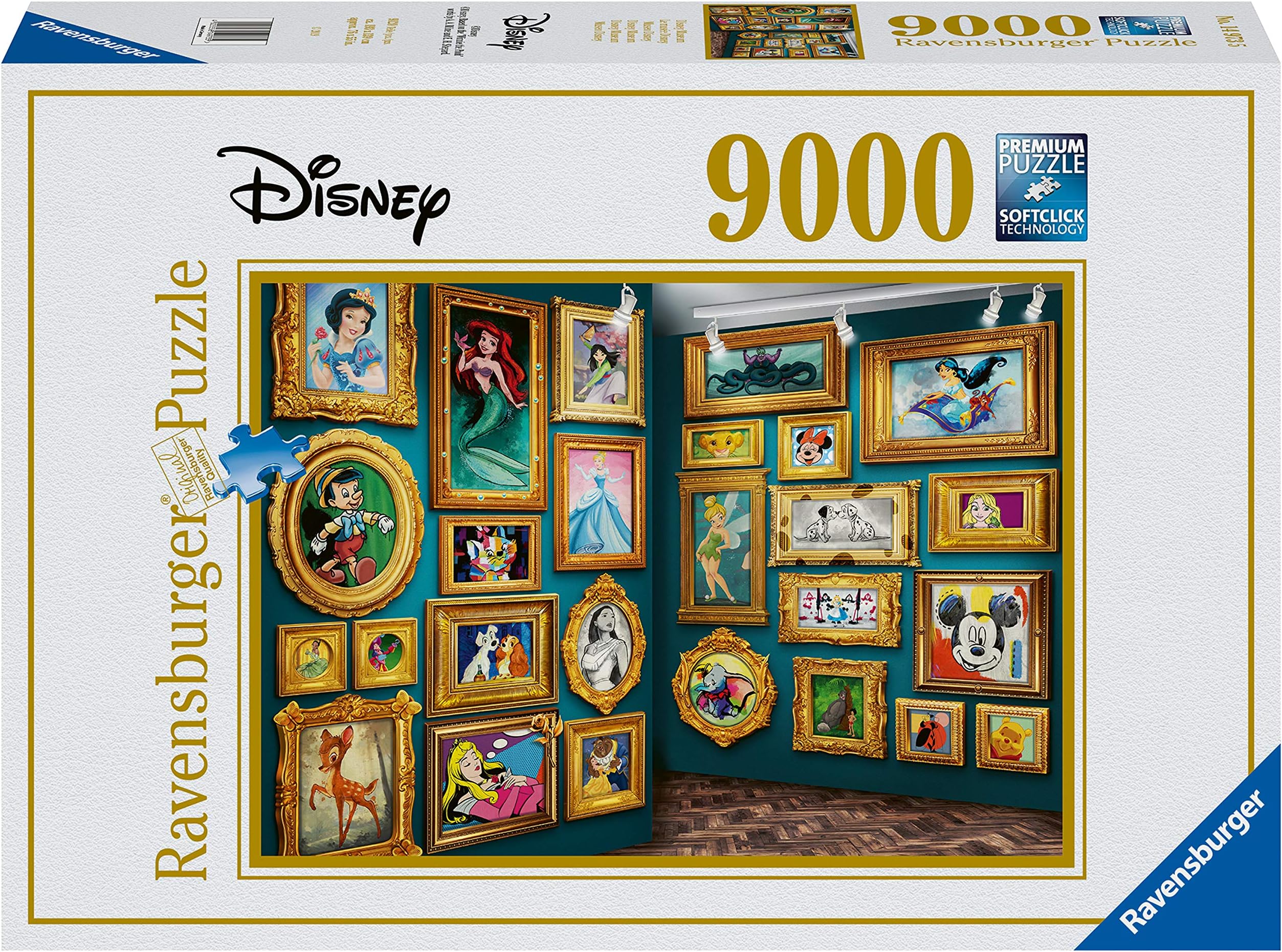 Disney Museum 9000 Piece Jigsaw Puzzle for Adults and Kids Age 12 Years Up