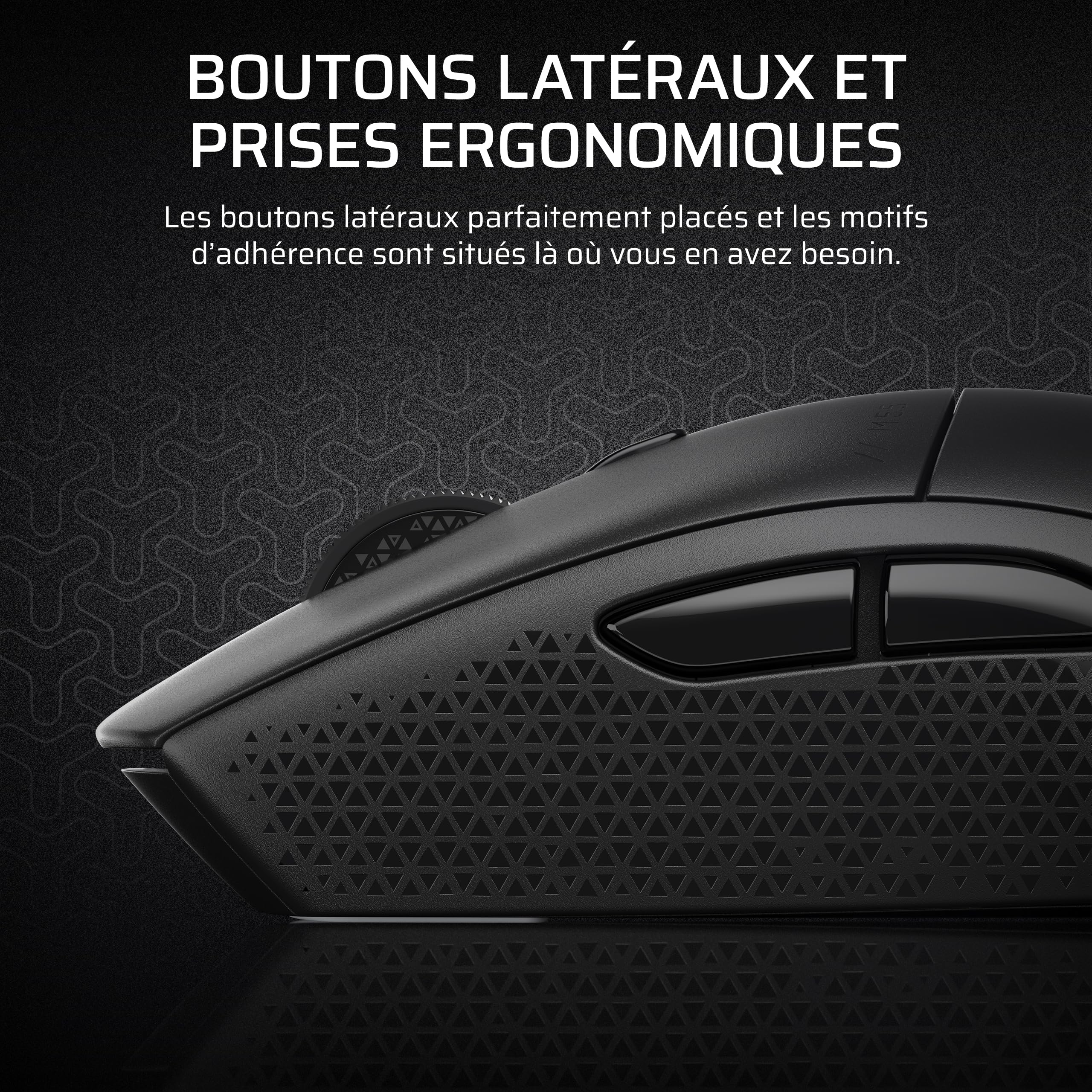 Corsair M55 Wireless Souris de Jeu FPS Légère – Noir