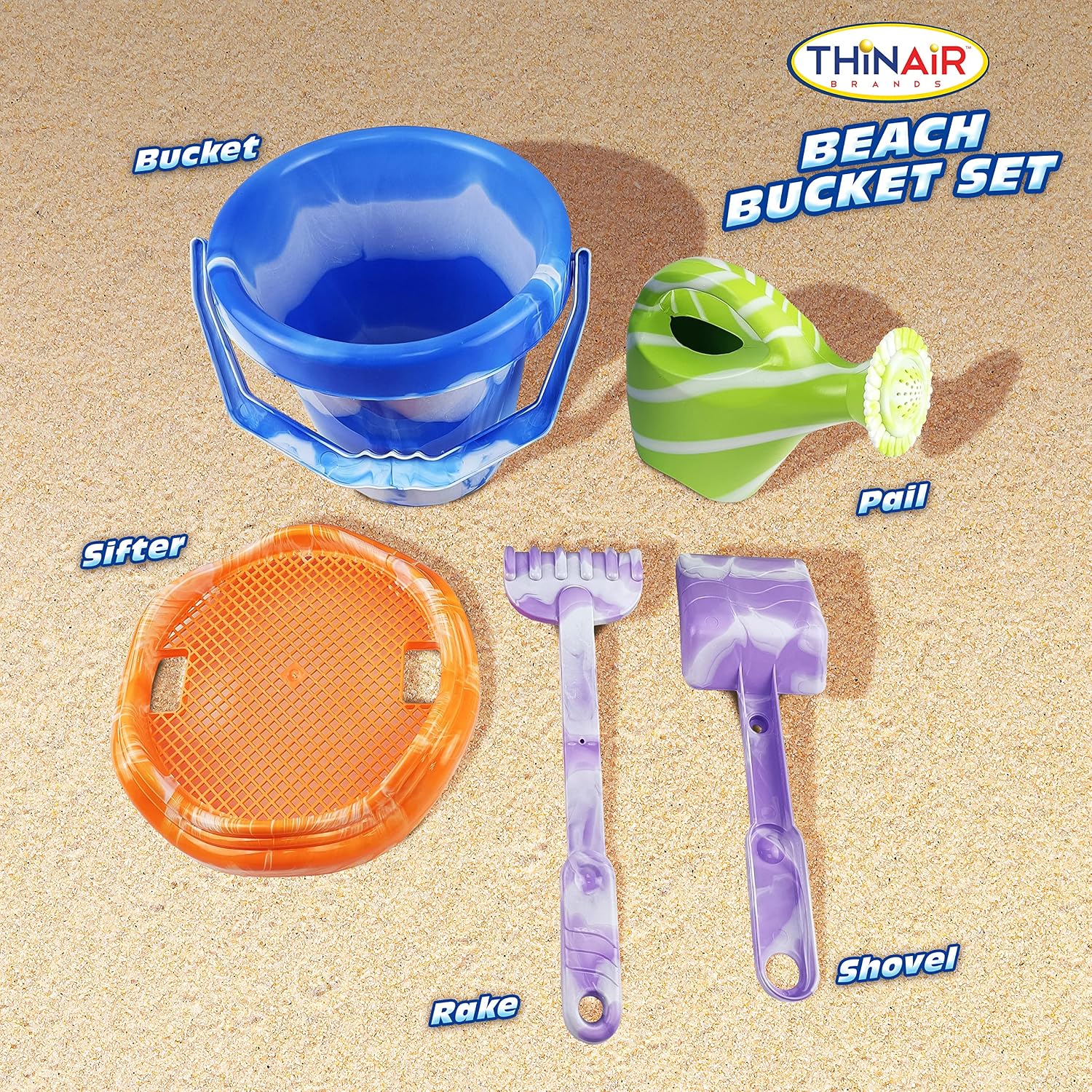 Beach Bucket Set with Tools