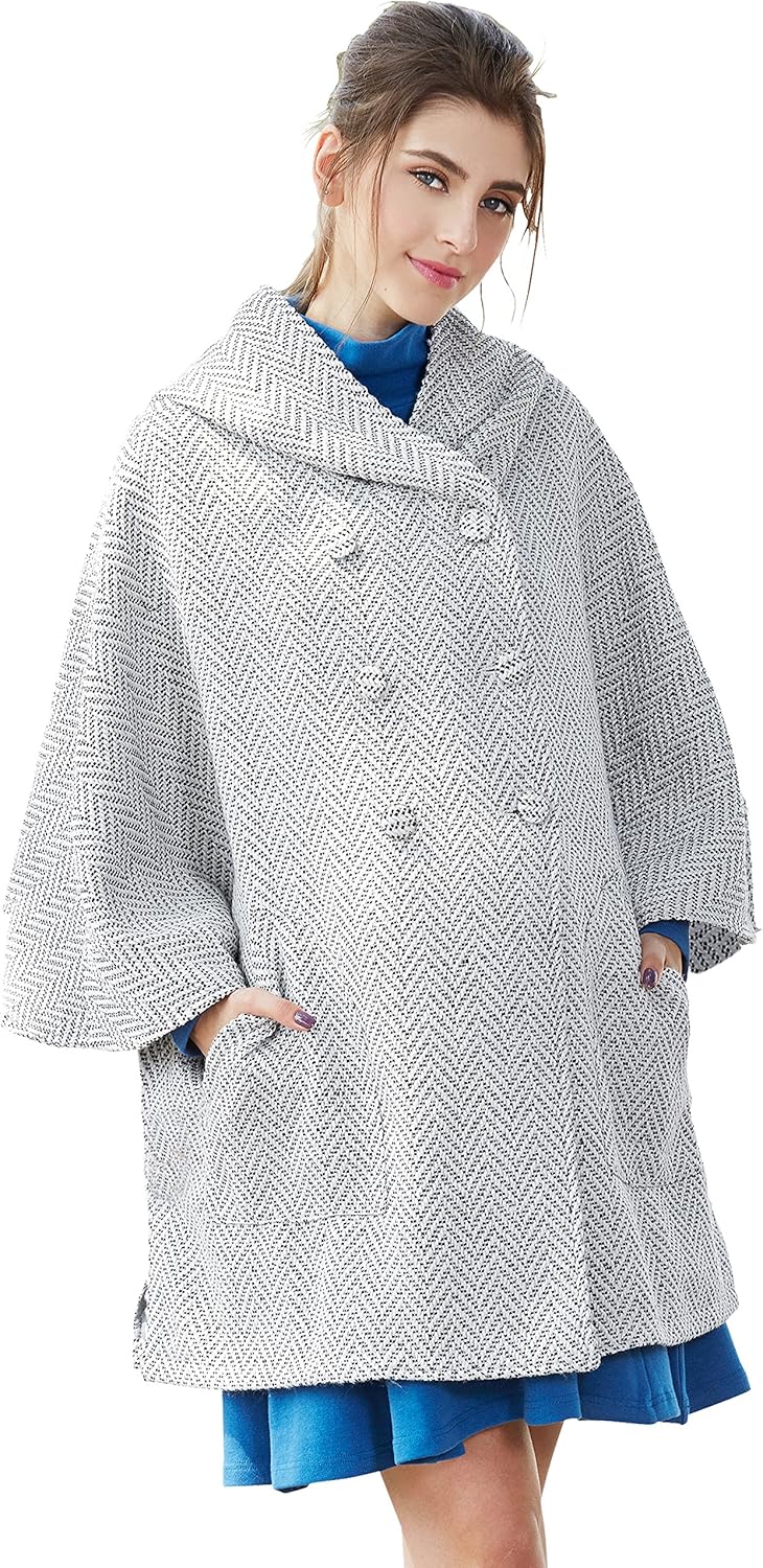 maternity poncho coat