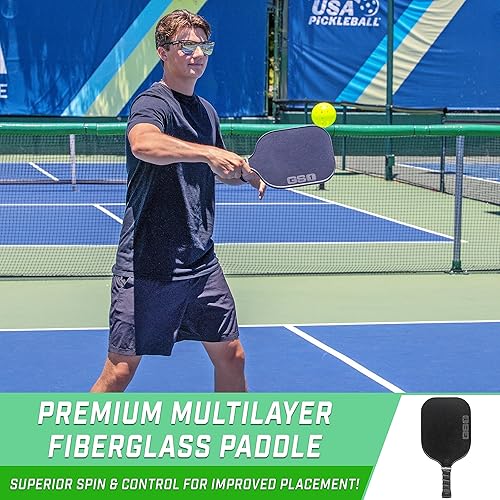 Miniatura 2 de GoSports GS1 Pickleball Paddles - USAPA Approved Fiberglass Pickleball Paddles - Single, 2 Pack, or 4 Pack