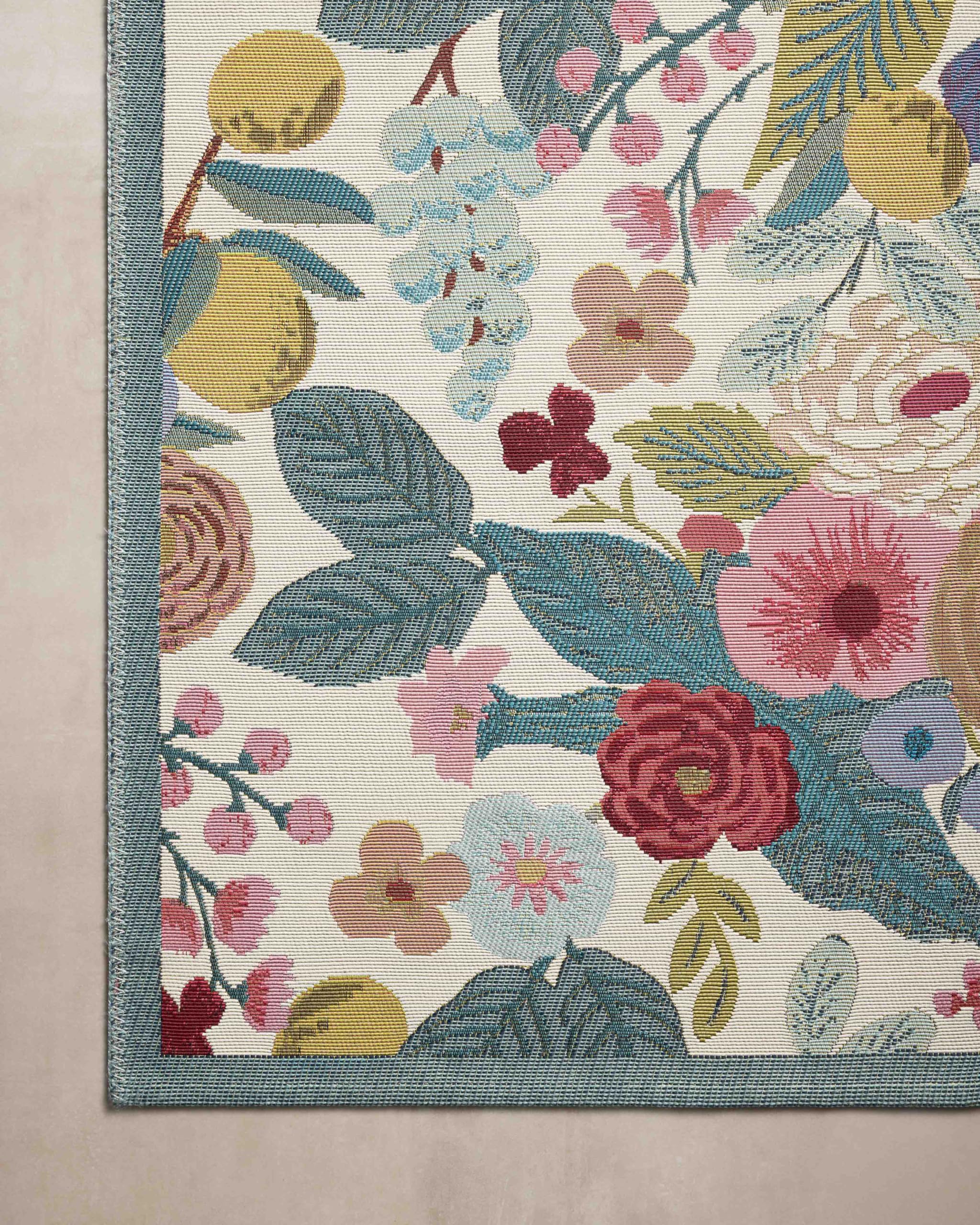 Amazon.com: Loloi Rifle Paper Co Perennial Rose/Multi 6'-7