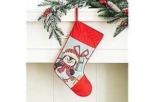 Penguin Stocking: Festive Festive Christmas Cheer
