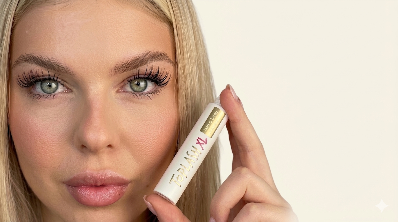 Amazon.com: TOPLASH XL Lash and Brow Booster, Growth Serum with