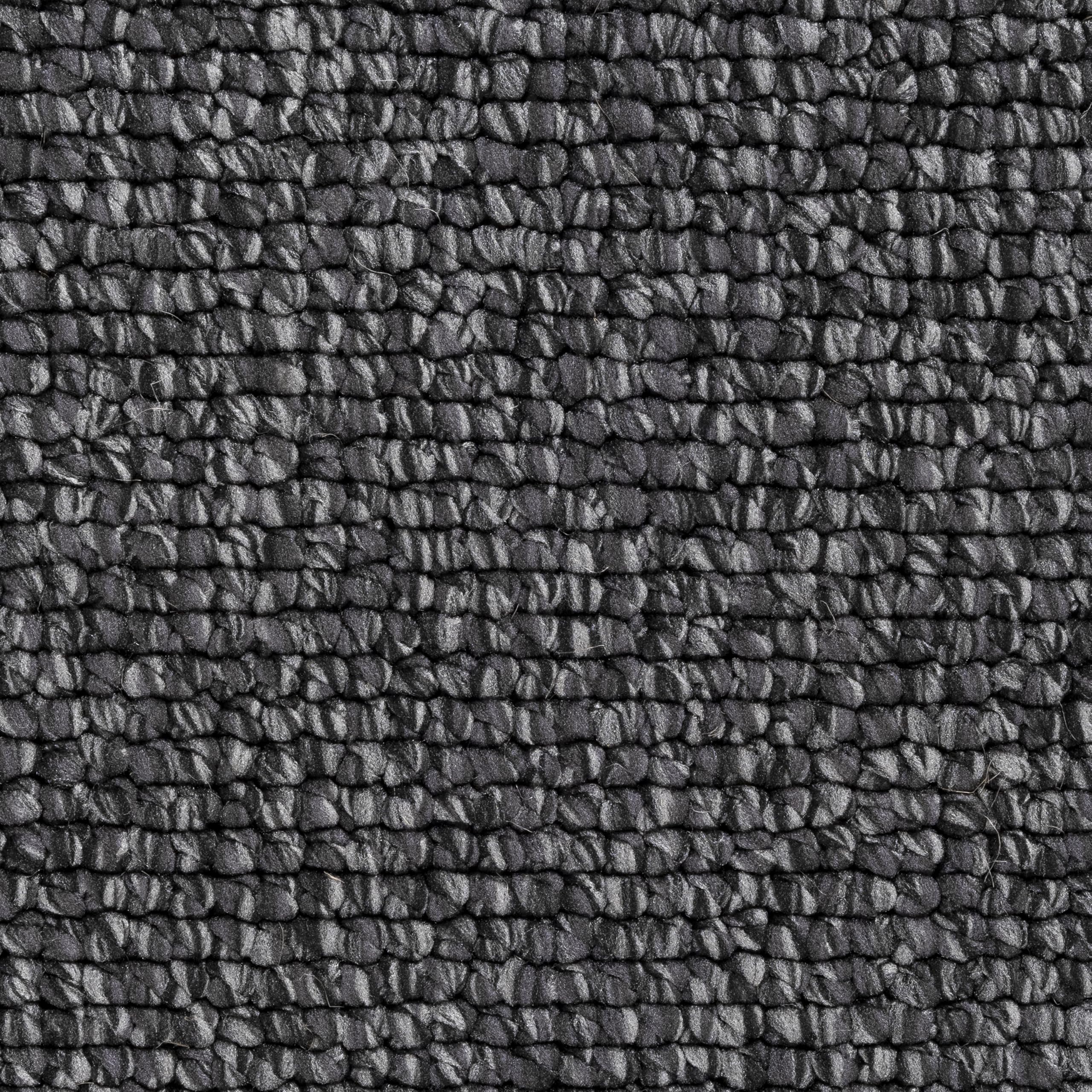 SANAT LORA Teppich Wohnzimmer – Soft Loop Teppich, modern für Schlafzimmer, Arbeitszimmer, Flur, Kinderzimmer & Küche – gesprenkeltes Design, Anthrazit, 80 x 200 cm