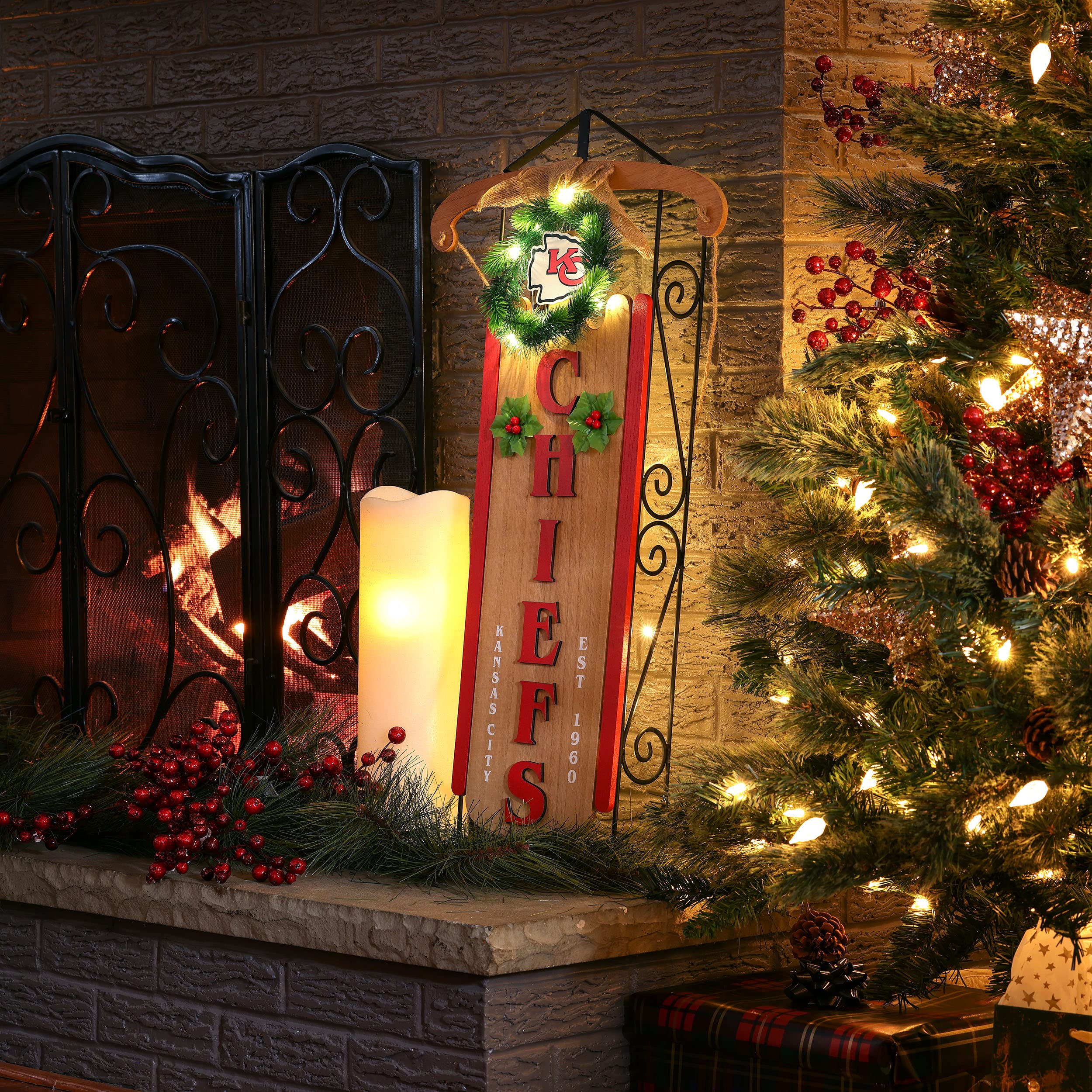 FOCO Kansas City Chiefs NFL Light Up Sled