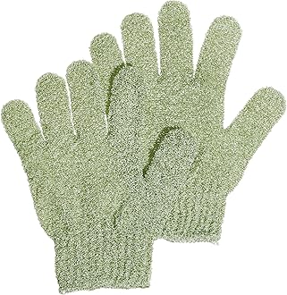 Body PrescriptionsExfoliating Body Scrub – Body Cleanser for Nourished, Ultra-Smooth Skin, Exfoliating Gloves