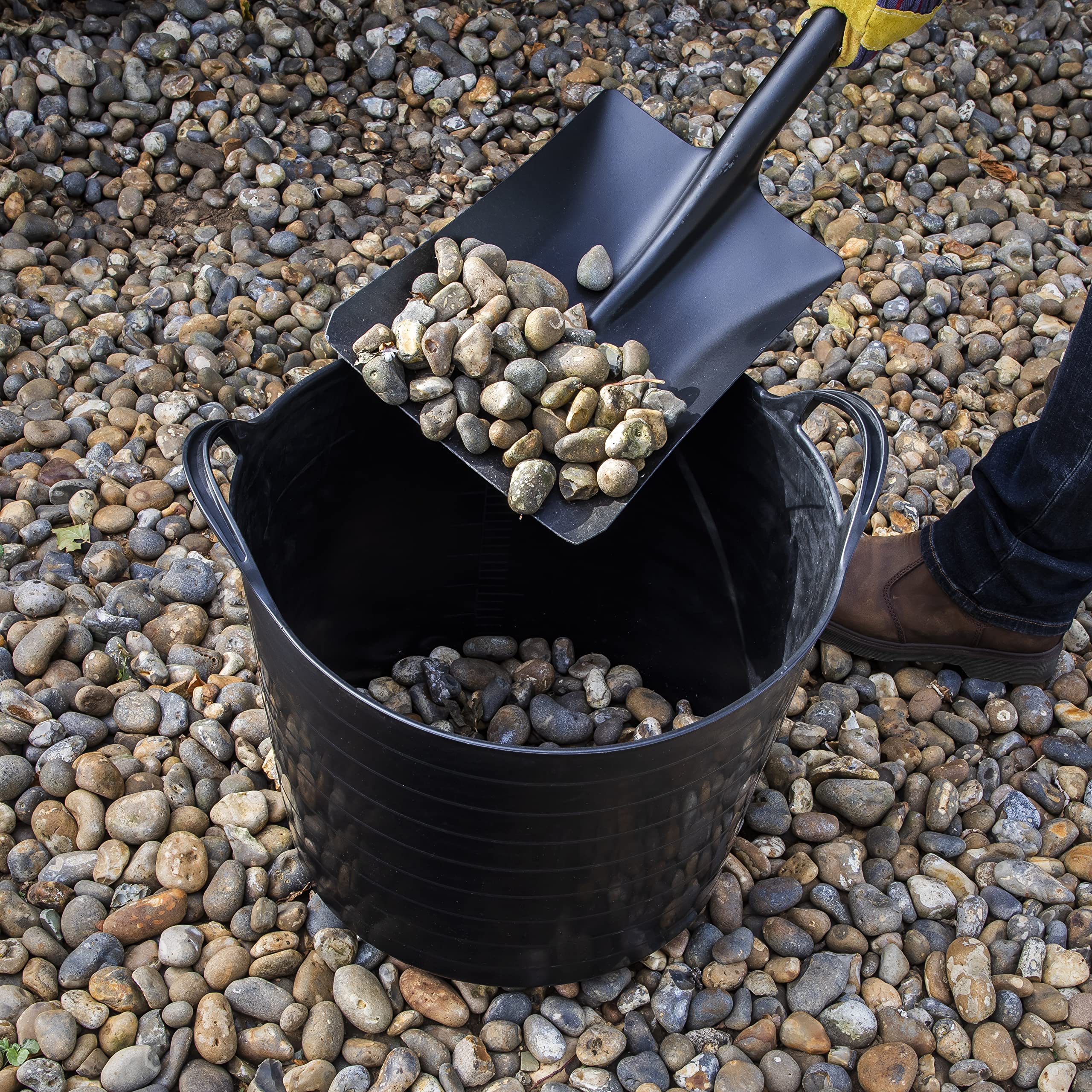 Sealey Heavy-Duty Flexi Tub 40L - Black - SFT40