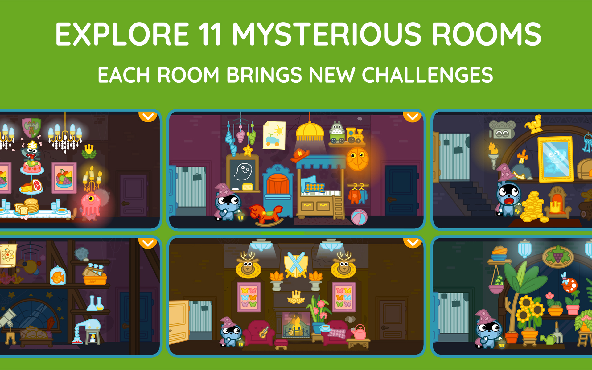 Pango Memory: Find & Match - Fun memory game for kids. Explore