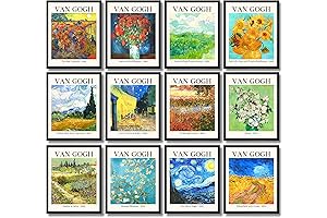 97 Decor Vincent Van Gogh Wall Art - Van Gogh Sunflowers Starry Night Prints