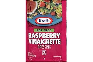 Kraft Fat Free Raspberry Vinaigrette Salad Dressing Single Serve Packets | Enjoy...