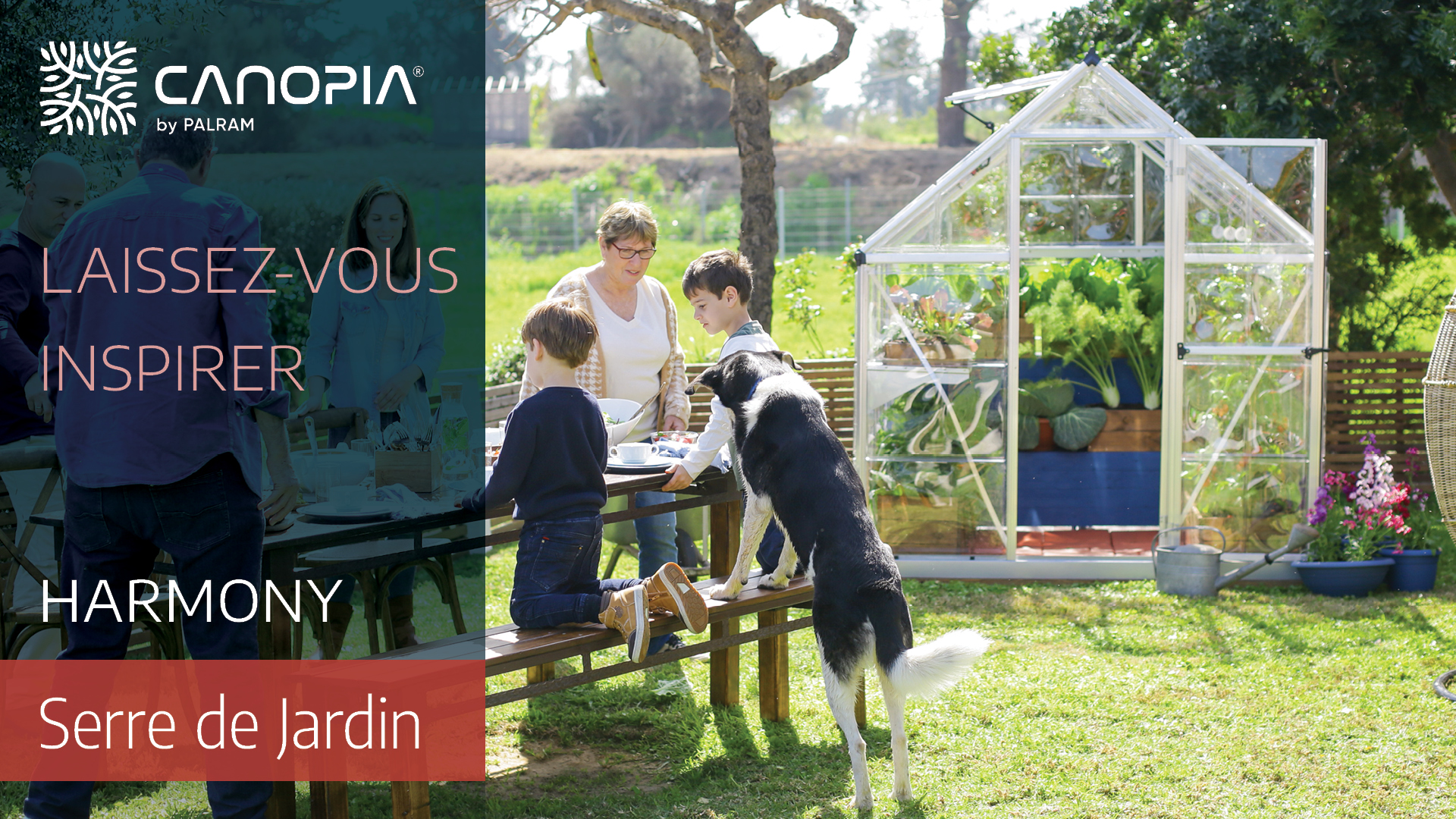 Serre De Jardin Canopia By Palram Hybrid 3,4 M² Verte – Aluminium & Polycarbonate Résistant UV