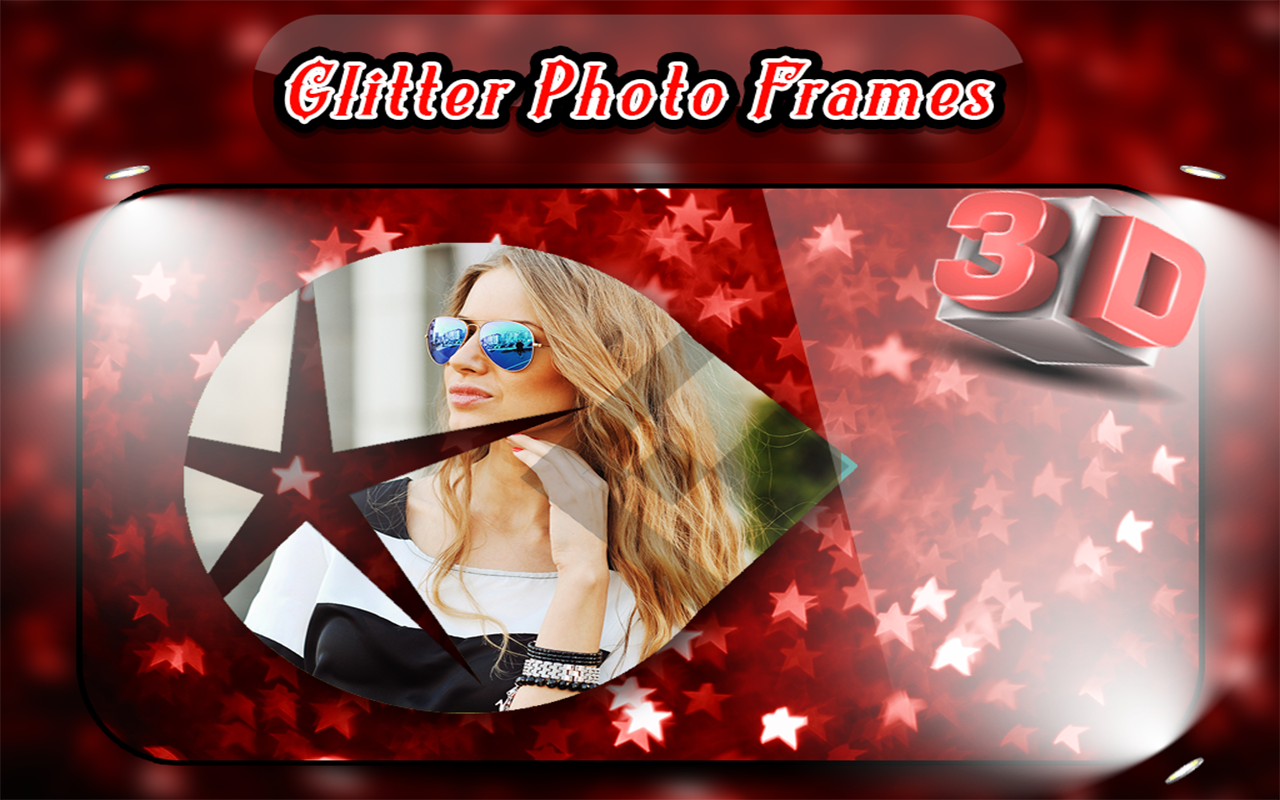 3D Glitter Photo Frames App on Amazon Appstore