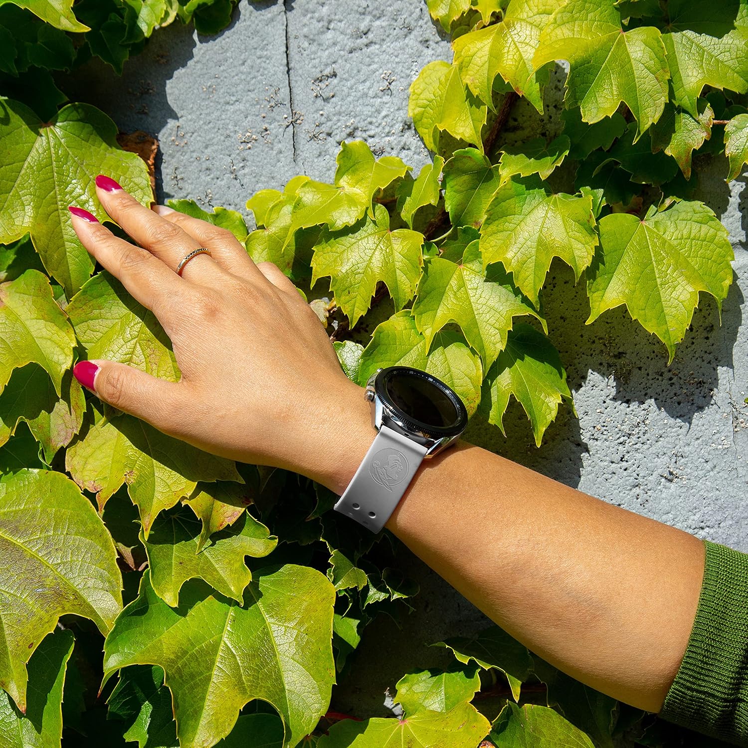 Affinity Bands Florida State Seminoles Engraved Silicone Sport Band Compatible with Samsung Galaxy Watch and More