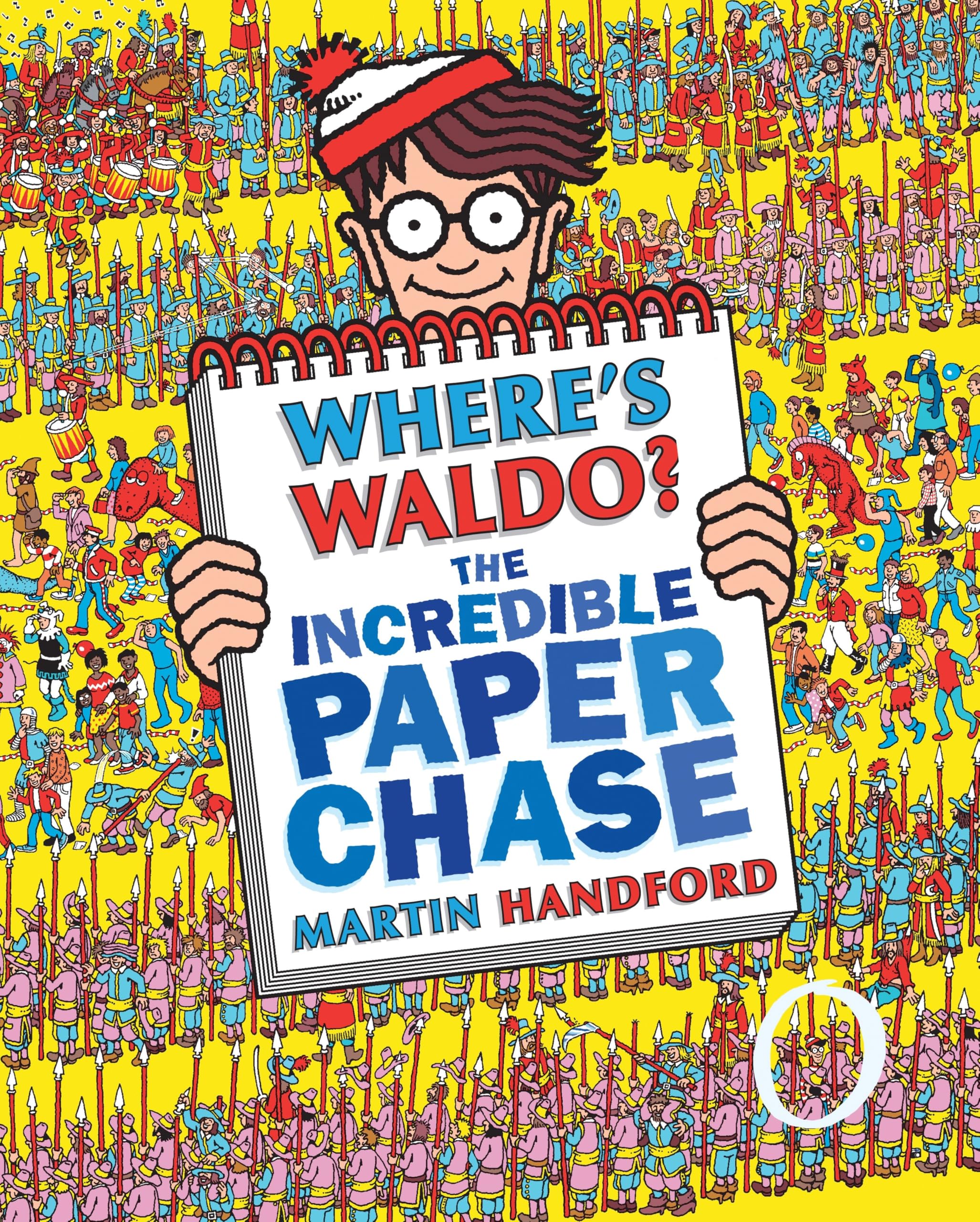 Where's Waldo? The Incredible Paper Chase: (A Hidden Object Activity Book Including a Maze, Spot-the-Difference Challenge, and Search & Find Puzzles - a Perfect Gift & Travel Companion for All Ages)