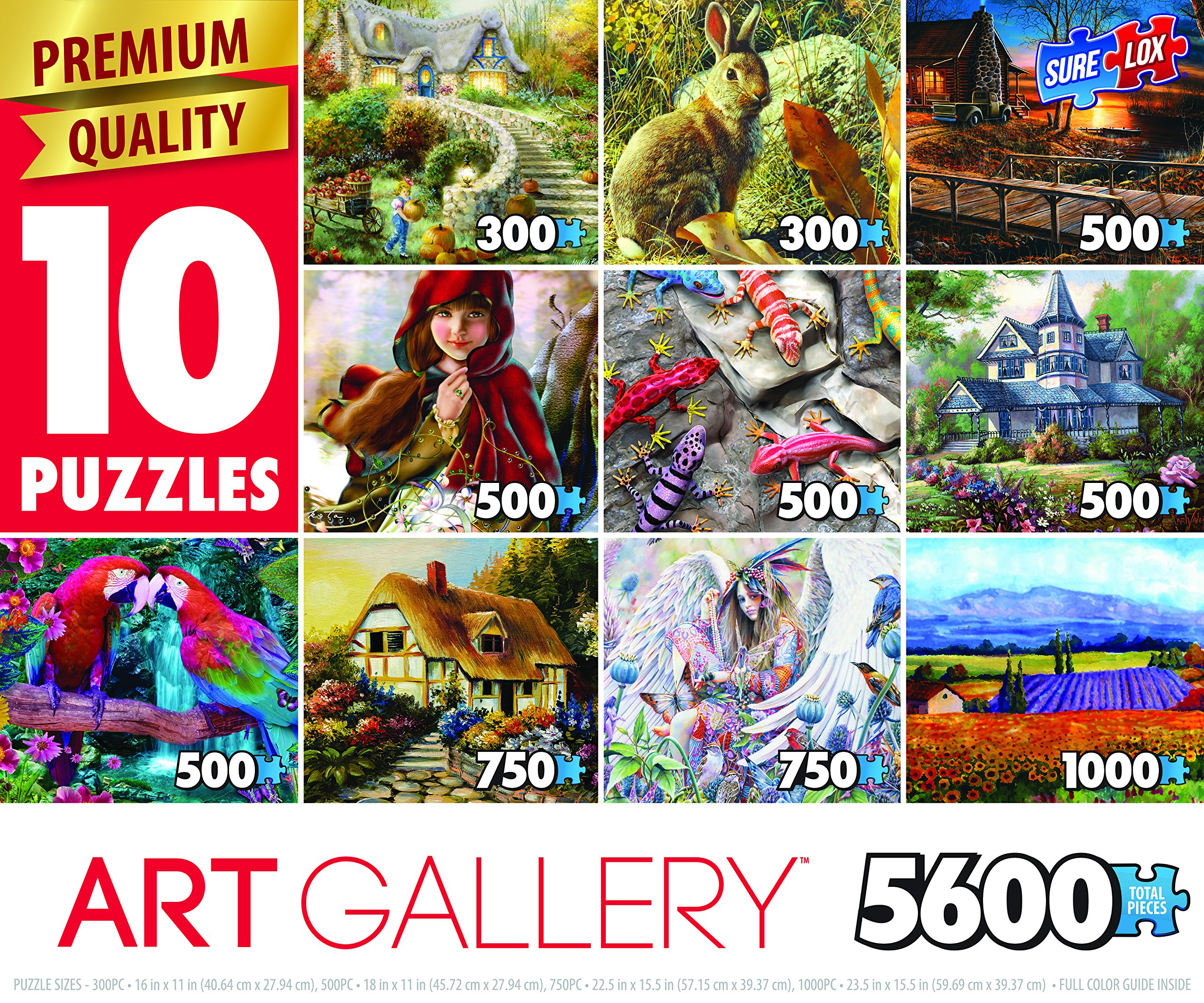 Buy Surelox 10 in 1 Art Multipack Series 11 Jigsaw Puzzle Online