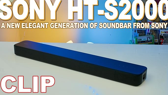 Amazon.com: Sony HT-S2000 Compact 3.1 Ch Dolby Atmos Sound