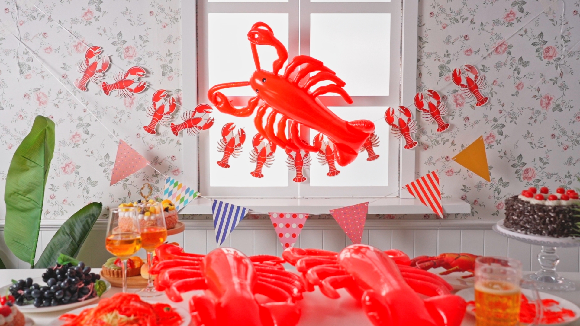 Crawfish Cake Topper - "He's My Lobster" Party Decor For Birthdays, Baby Showers, Mardi Gras - View #13