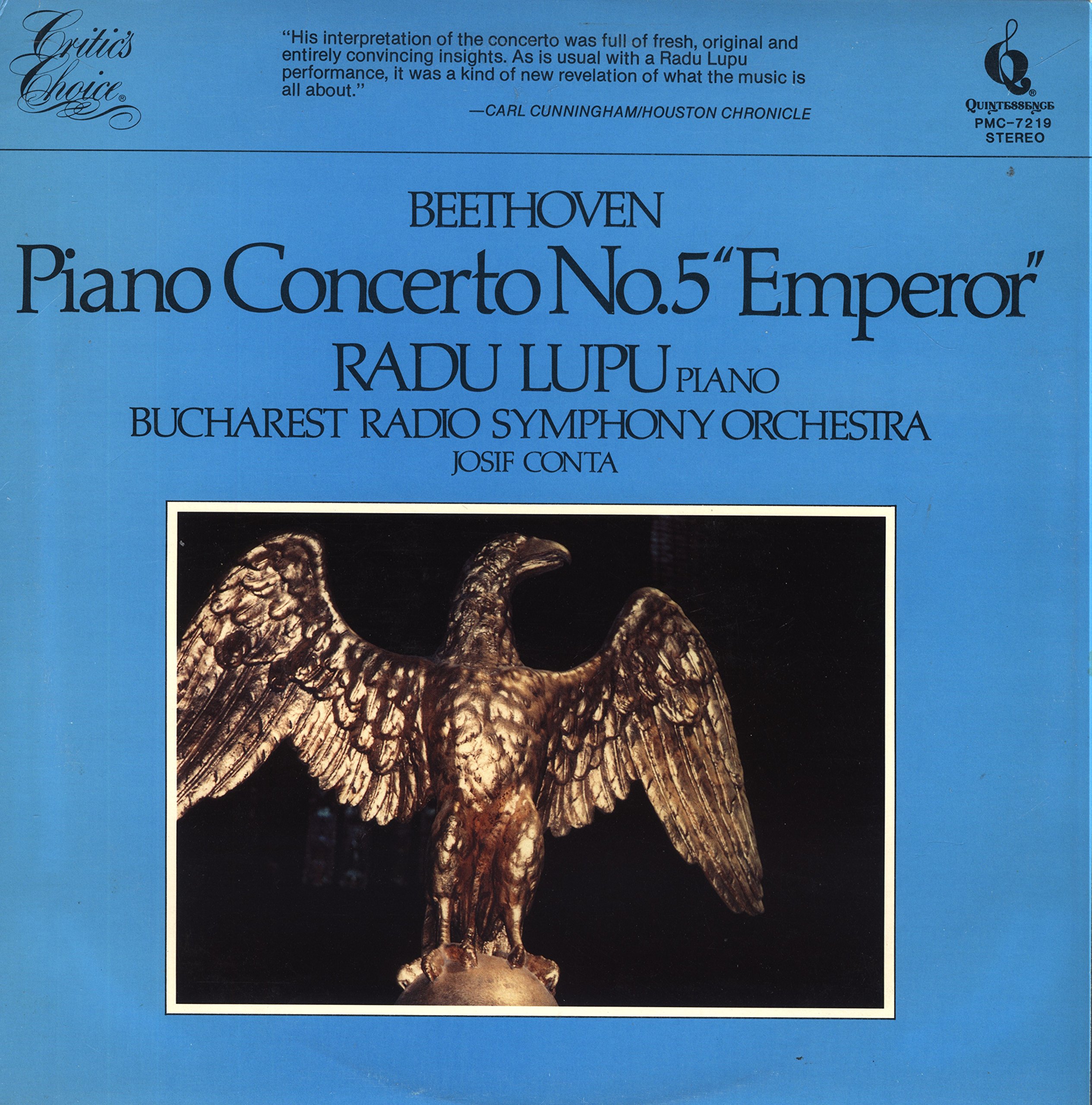 BEETHOVEN "EMPEROR" CONCERTO [VINYL]