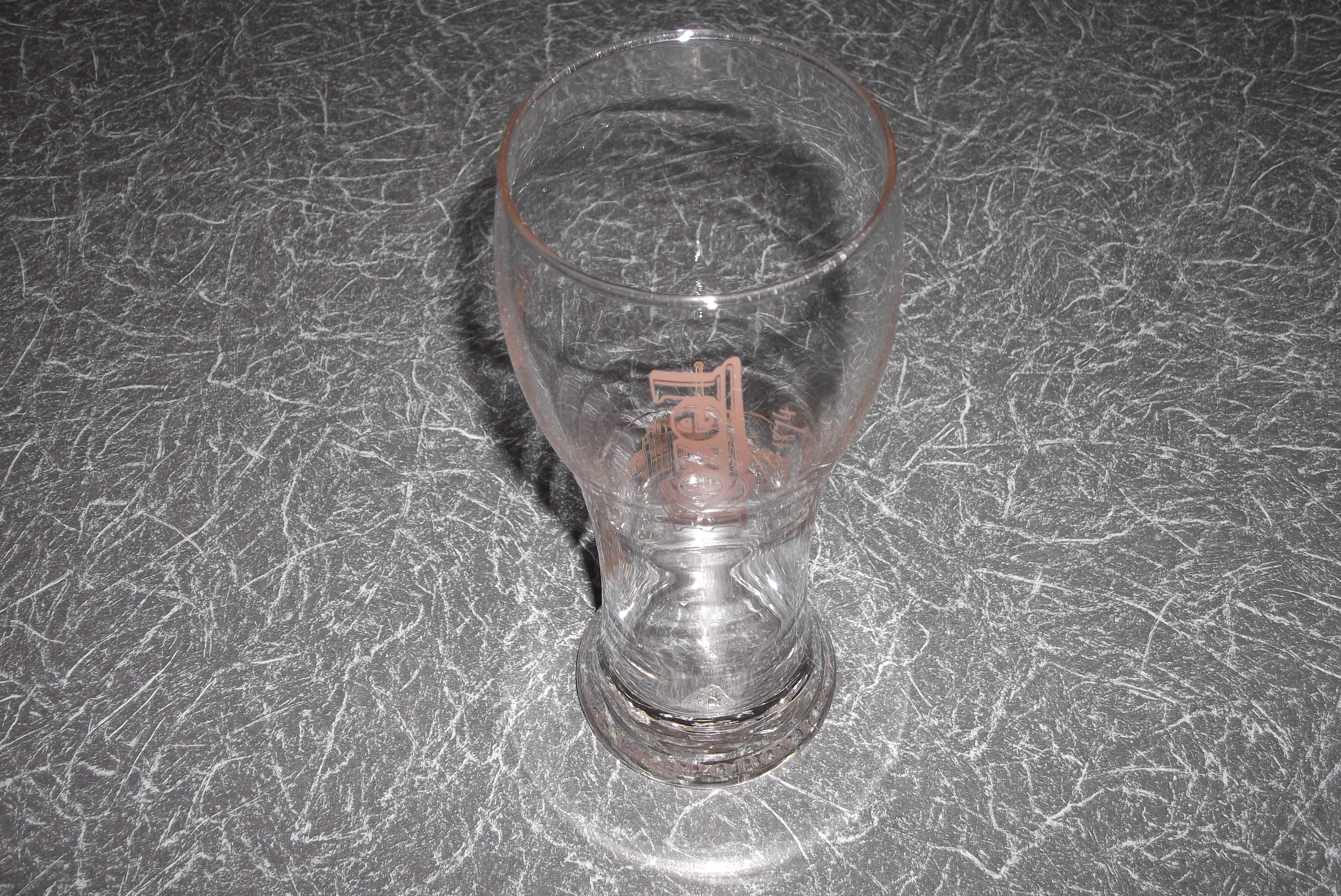 KOZEL PINT GLASS Velkopopovicky Kozel Czech Lager Pint Glass