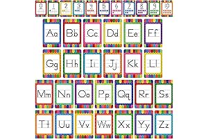 Alphabet Bulletin Board Set: Captivating Classroom Decor for Early Learners