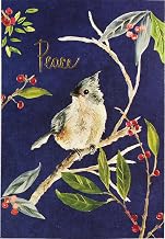 Evening Songbird Small Boxed Holiday Cards (20 cards, 21 self-sealing envelopes)