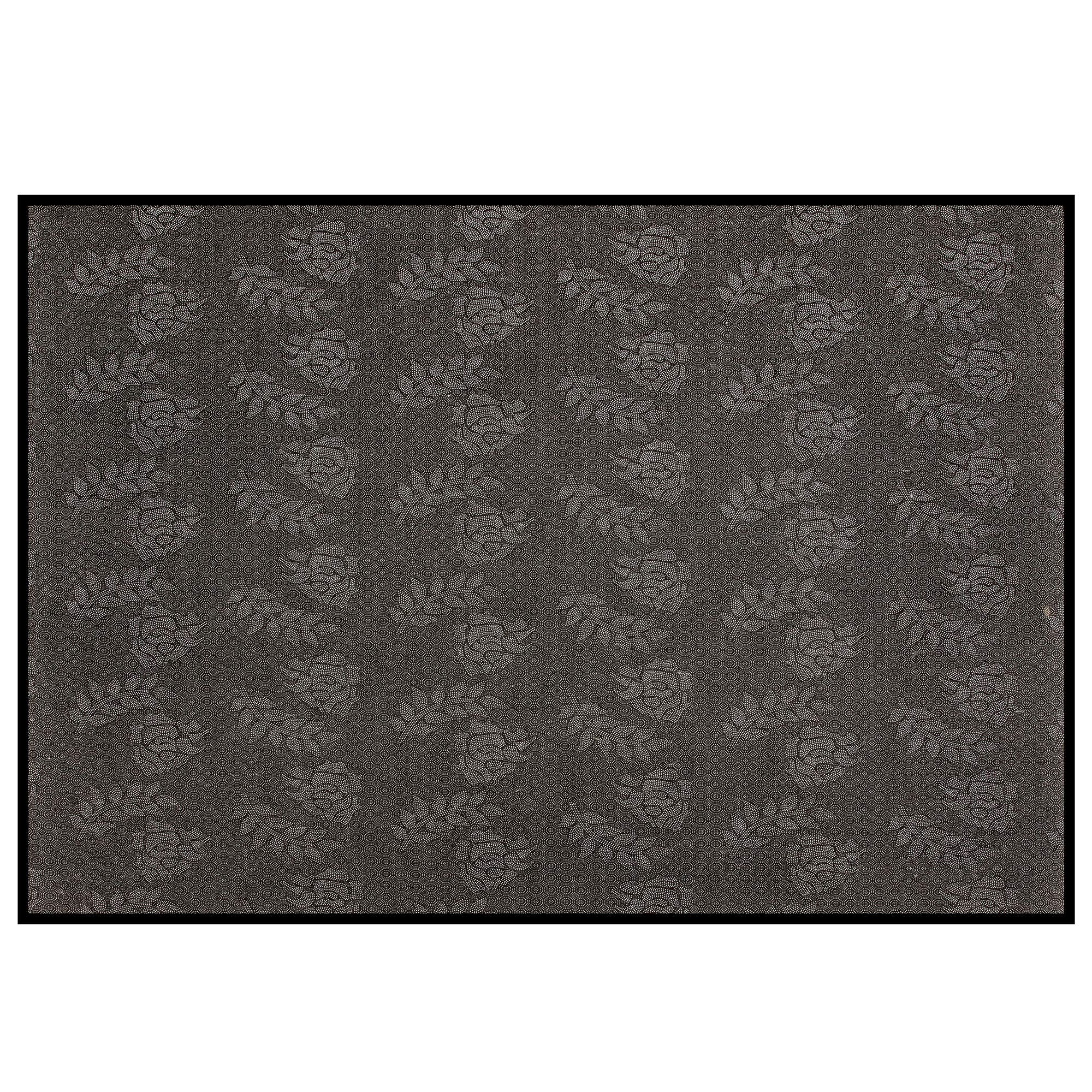 Drum Rug Mat - 4' X 4.6' Non-Slip Carpet With Rubber Backing For Drum Kit & Hardware