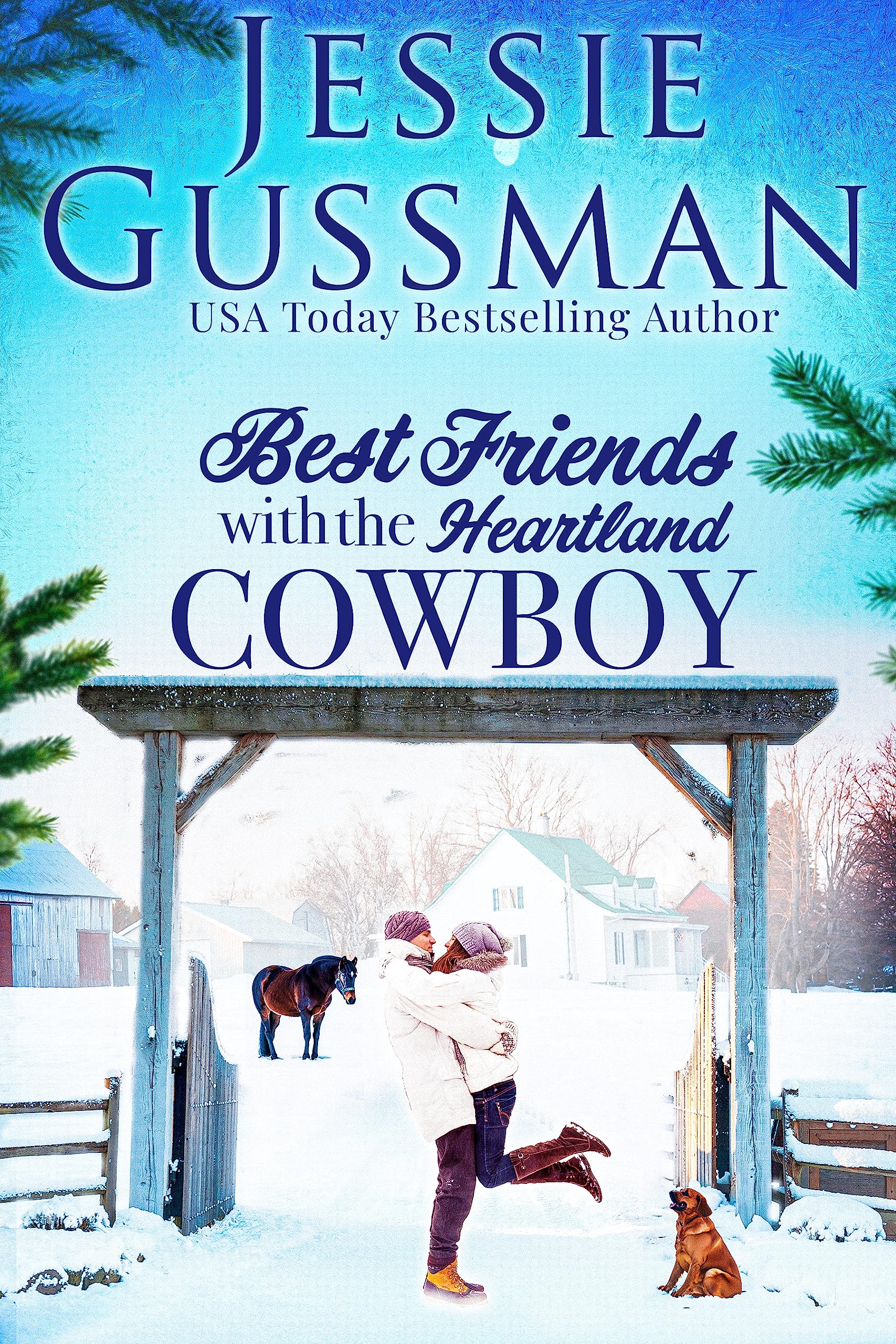 Best Friends with the Heartland Cowboy (A Heartland Cowboy Christmas Sweet Romance Book 3)